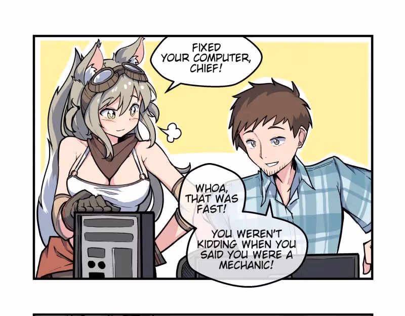 Fox Girls Are Better Chapter 4 page 1 - 