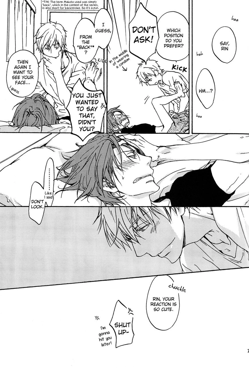 Free! - Doushiyouka (Doujinshi) Chapter 1 page 22 - 