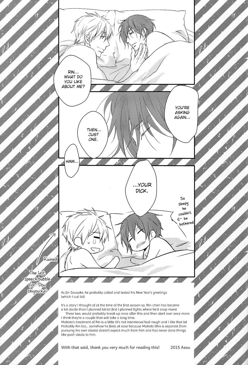 Free! - Doushiyouka (Doujinshi) Chapter 2.2 page 31 - 