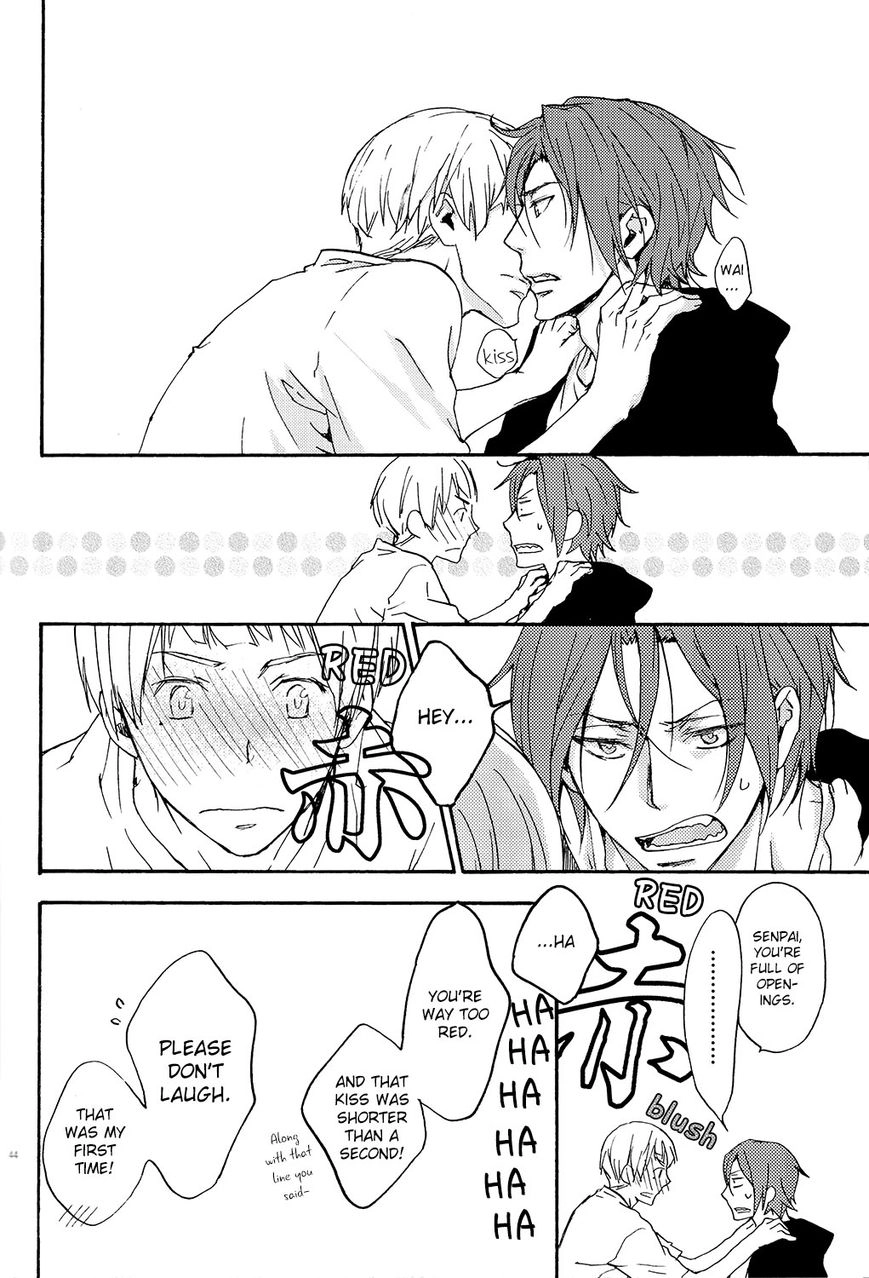 Free! - Doushiyouka (Doujinshi) Chapter 3 page 43 - 