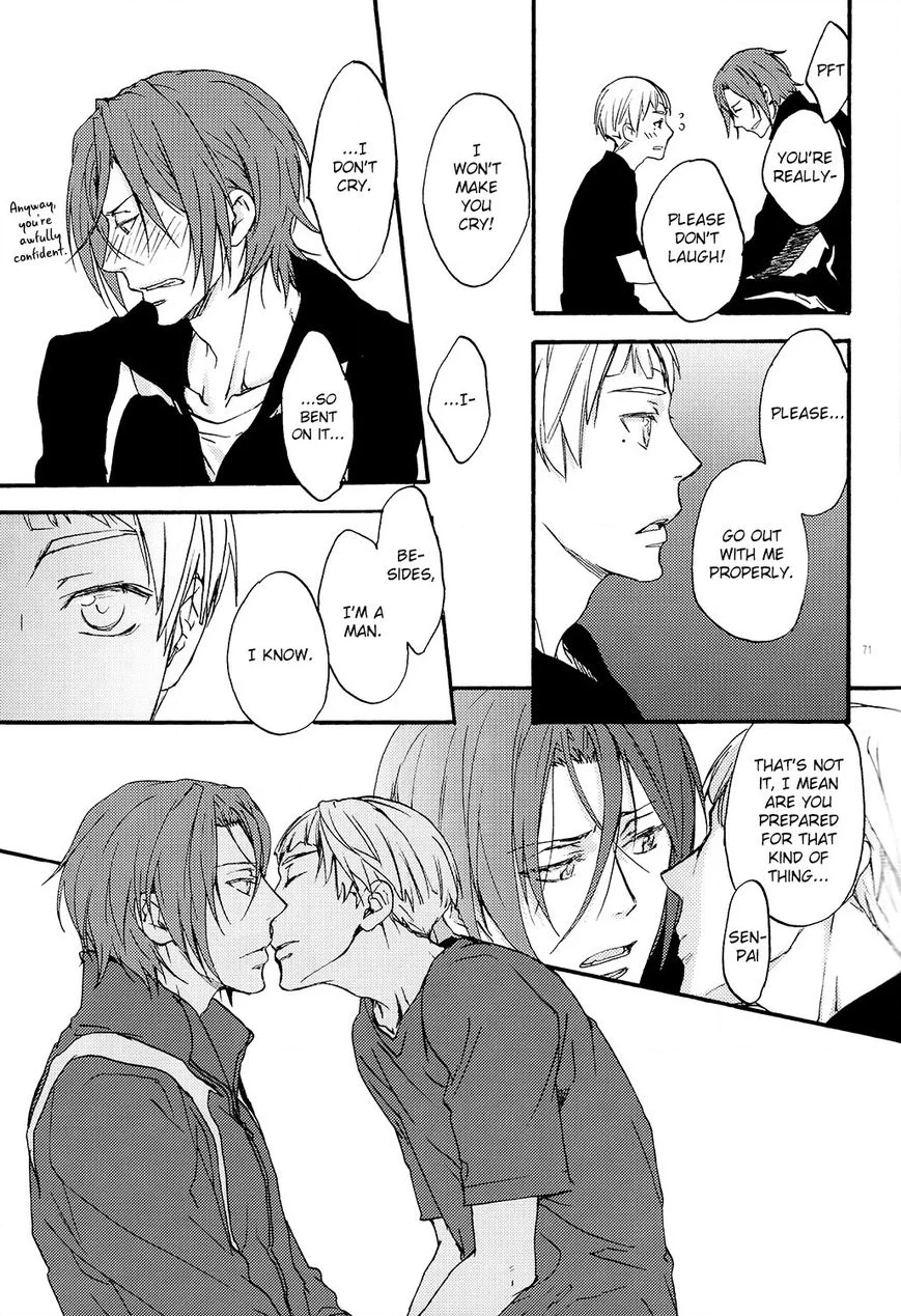 Free! - Doushiyouka (Doujinshi) Chapter 3 page 70 - 