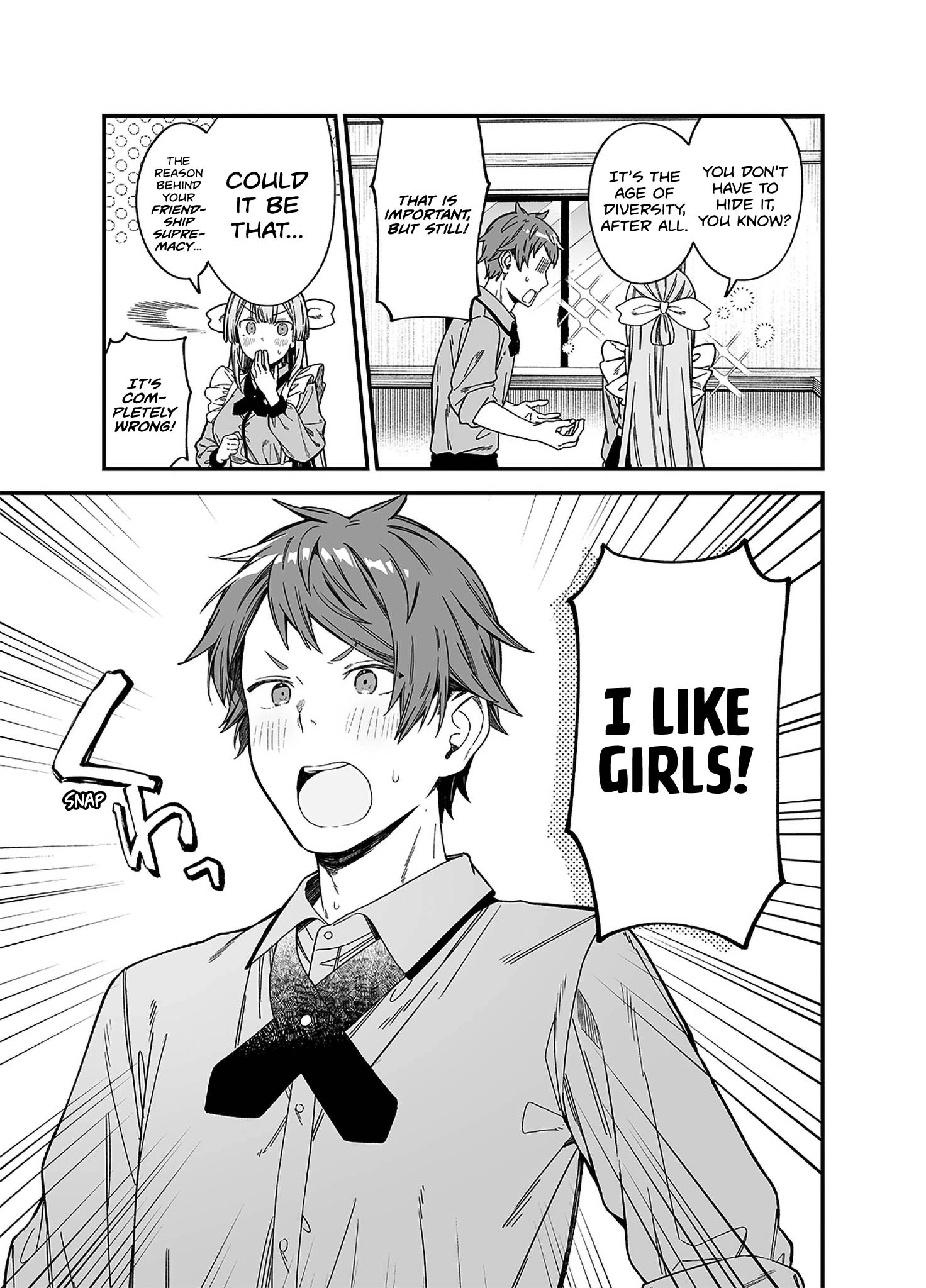 Friends or Lovers, Which is More Important? Chapter 6 page 13 - 