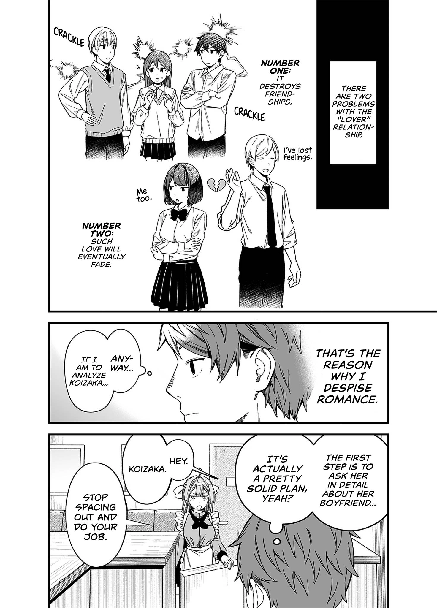 Friends or Lovers, Which is More Important? Chapter 6 page 4 - 