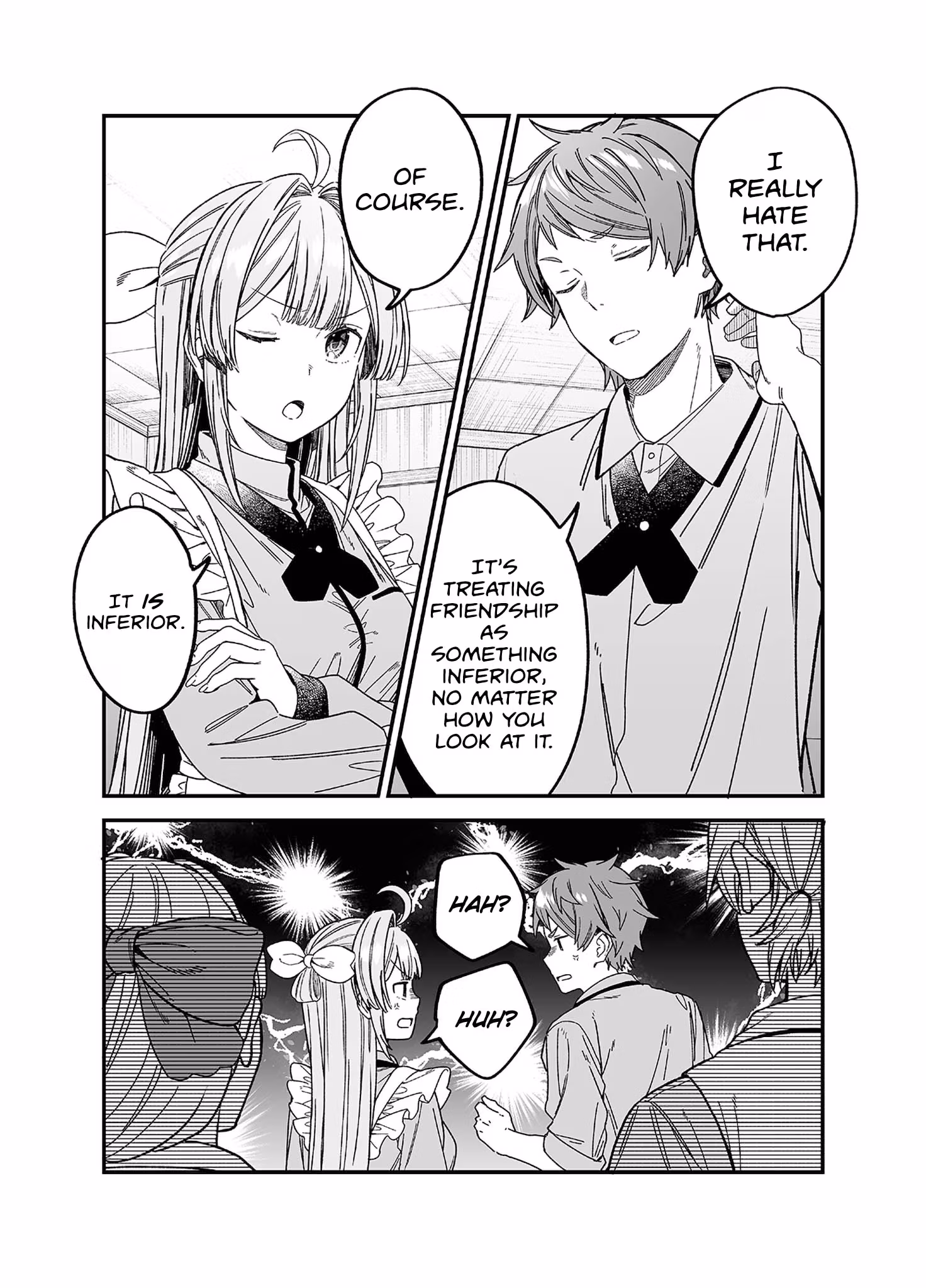 Friends or Lovers, Which is More Important? Chapter 7 page 9 - 