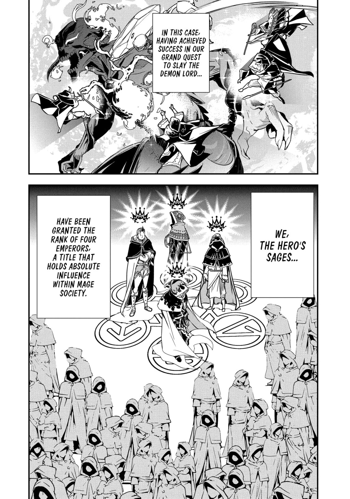 From Overshadowed to Overpowered: Second Reincarnation of a Talentless Sage Chapter 1.1 page 10 - 