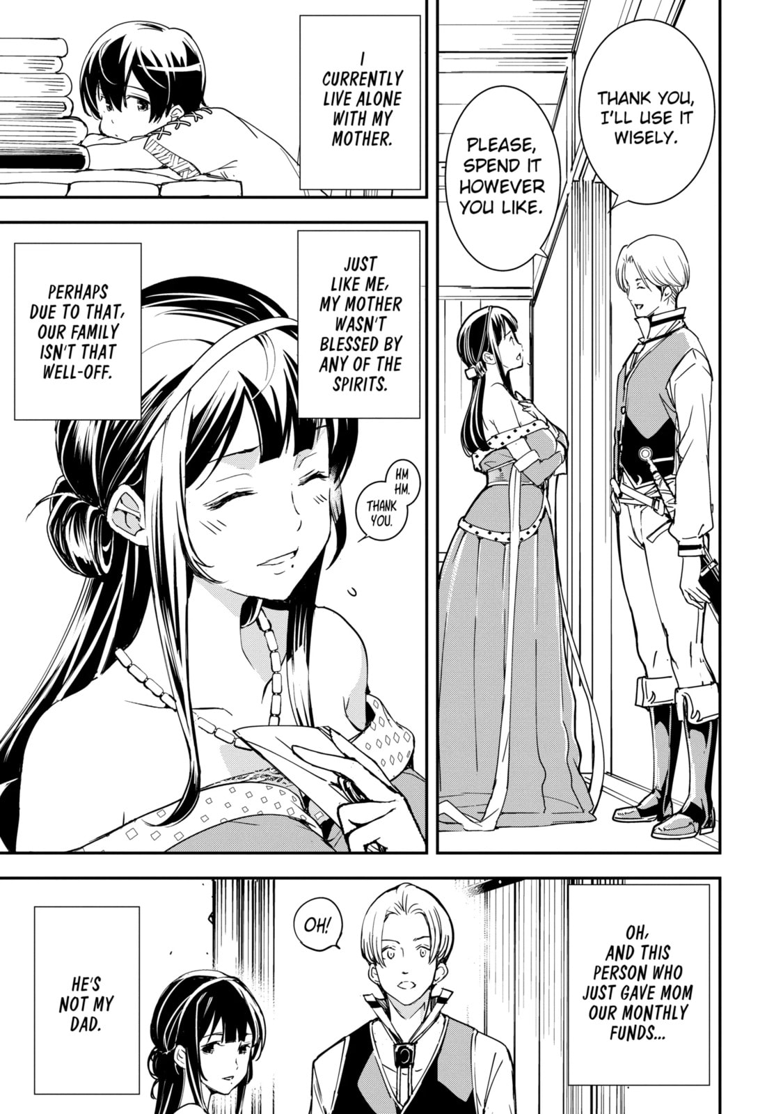From Overshadowed to Overpowered: Second Reincarnation of a Talentless Sage Chapter 2.1 page 4 - 