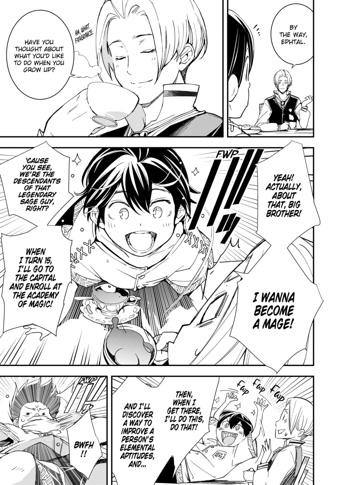 From Overshadowed to Overpowered: Second Reincarnation of a Talentless Sage Chapter 2.1 page 10 - 