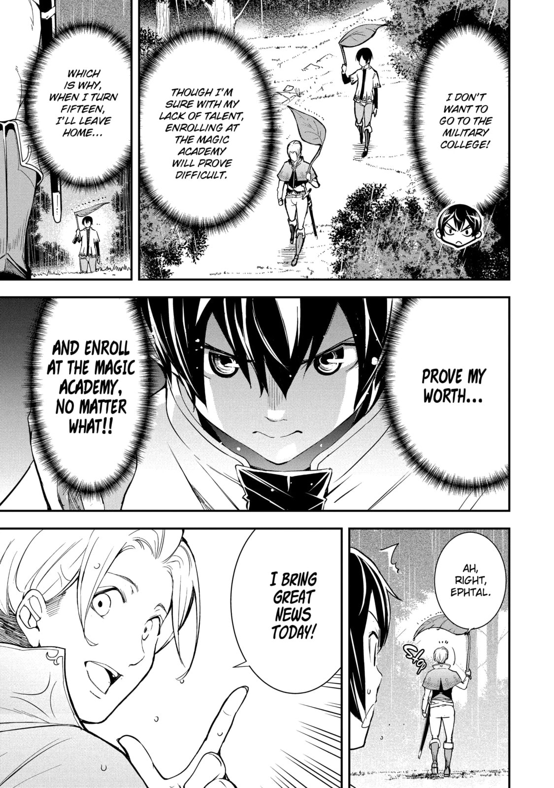 From Overshadowed to Overpowered: Second Reincarnation of a Talentless Sage Chapter 3.1 page 7 - 