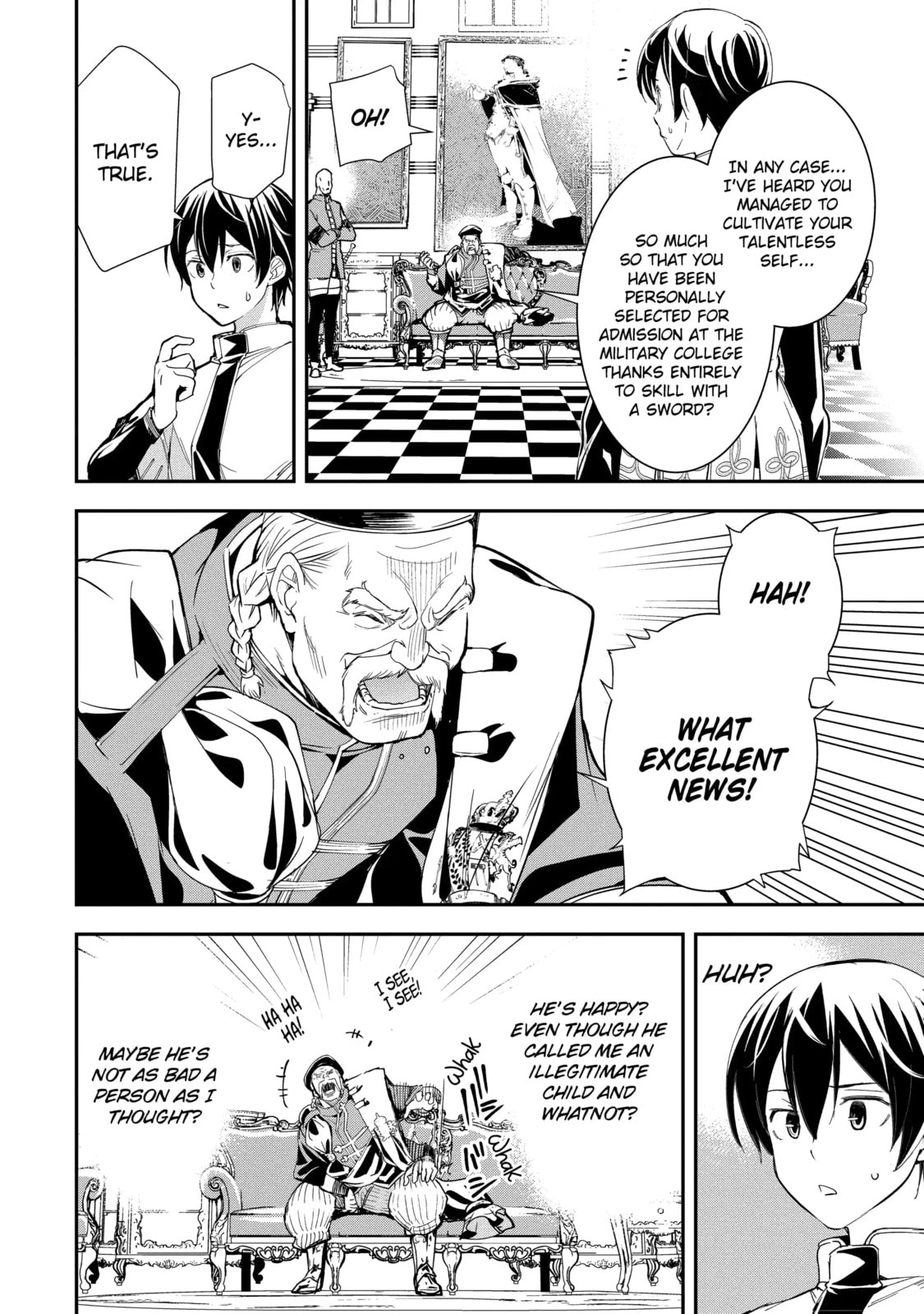 From Overshadowed to Overpowered: Second Reincarnation of a Talentless Sage Chapter 3.2 page 8 - 