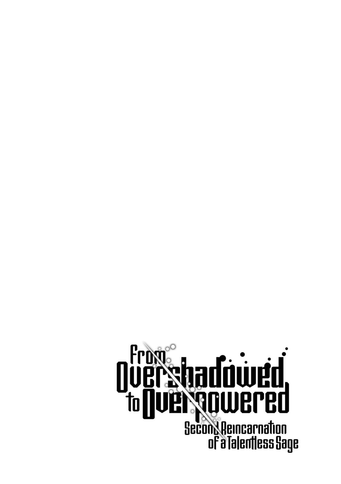 From Overshadowed to Overpowered: Second Reincarnation of a Talentless Sage Chapter 7.4 page 1 - 