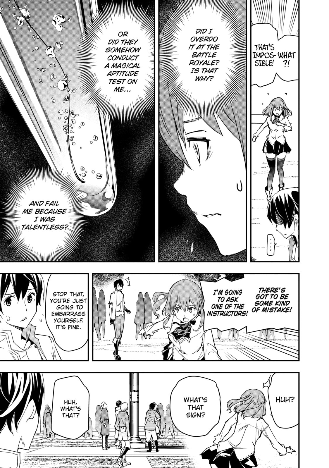 From Overshadowed to Overpowered: Second Reincarnation of a Talentless Sage Chapter 7.6 page 1 - 