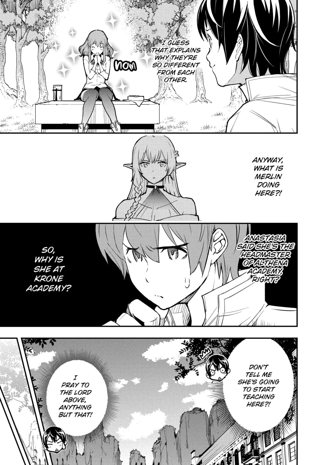 From Overshadowed to Overpowered: Second Reincarnation of a Talentless Sage Chapter 8.1 page 5 - 