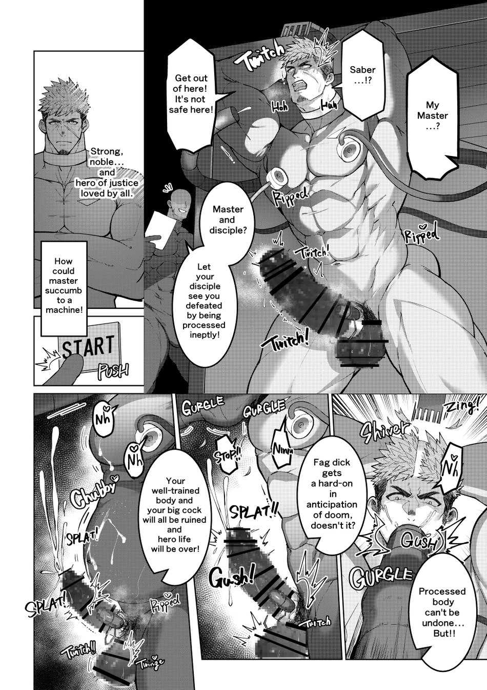 Fucked by the combatant’s Alpha fat cock Chapter 1 page 2 - 