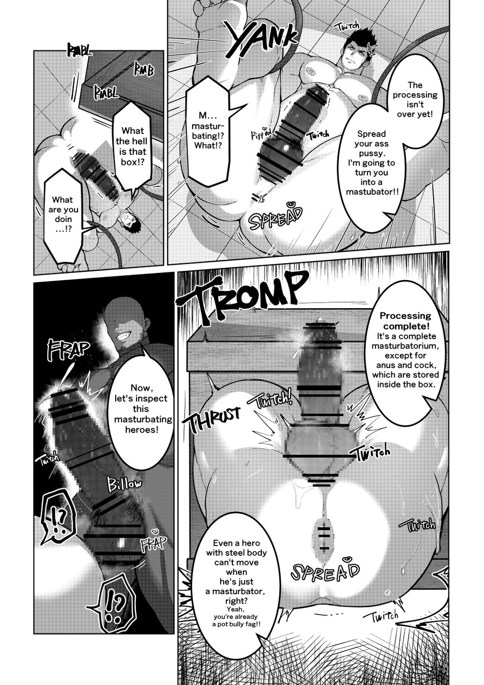 Fucked by the combatant’s Alpha fat cock Chapter 1 page 5 - 