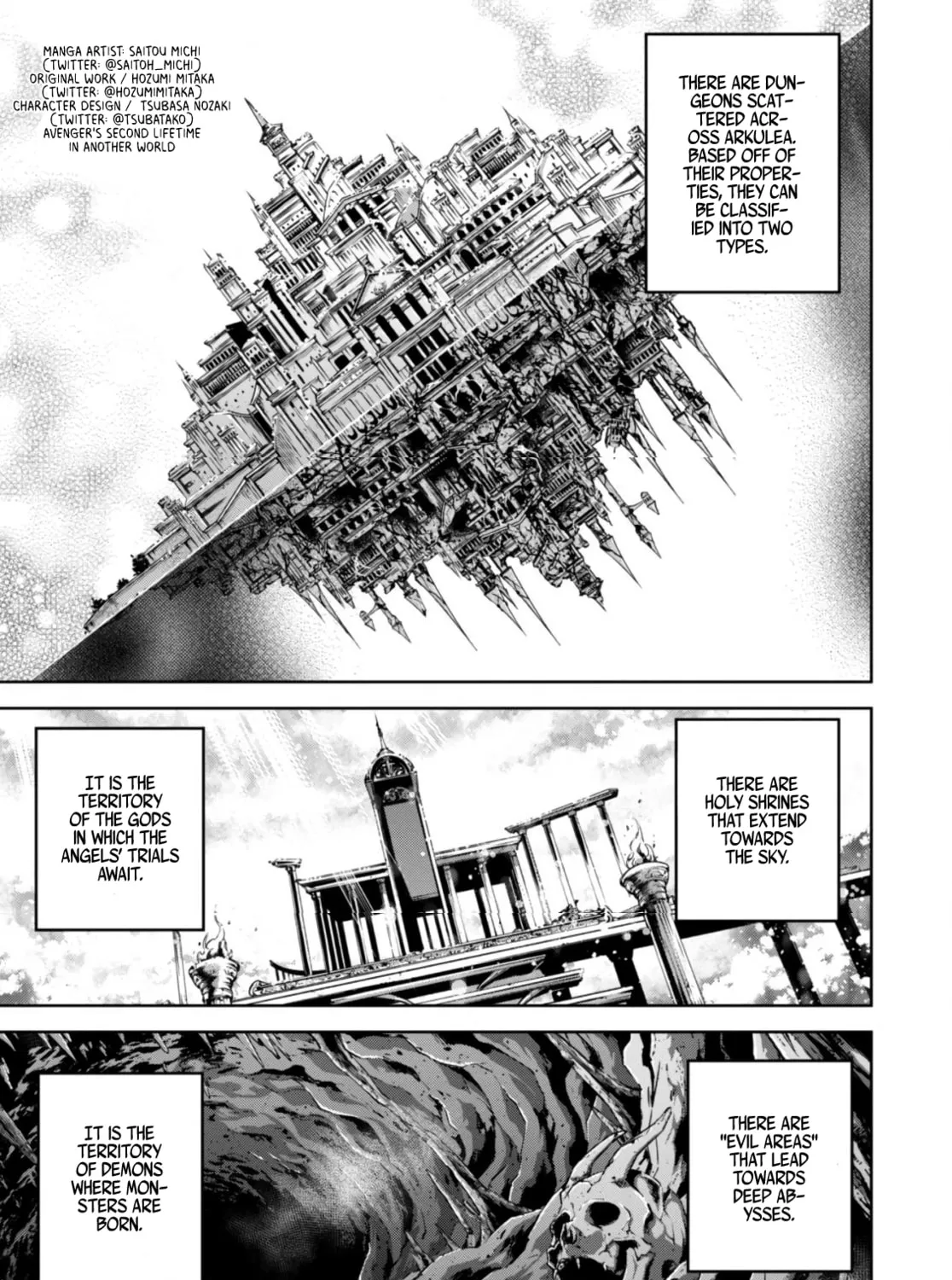 Fukushuu Kansuisha no Jinsei Nishuume Isekaitan Chapter 4 page 1 - 
