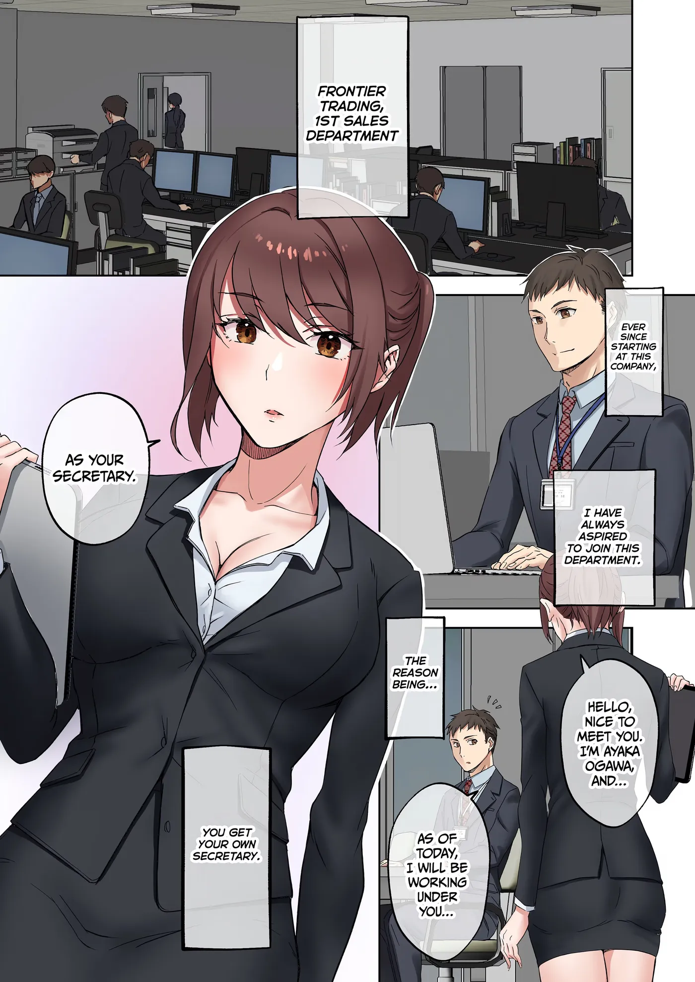 Fulfilling Secretarial Dirty Duties Chapter 1 page 2 - 