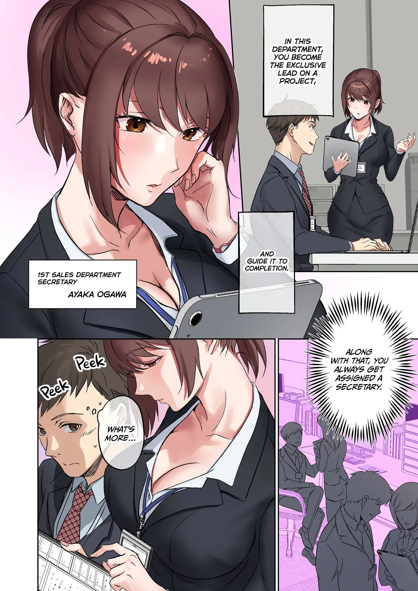 Fulfilling Secretarial Dirty Duties Chapter 1 page 3 - 