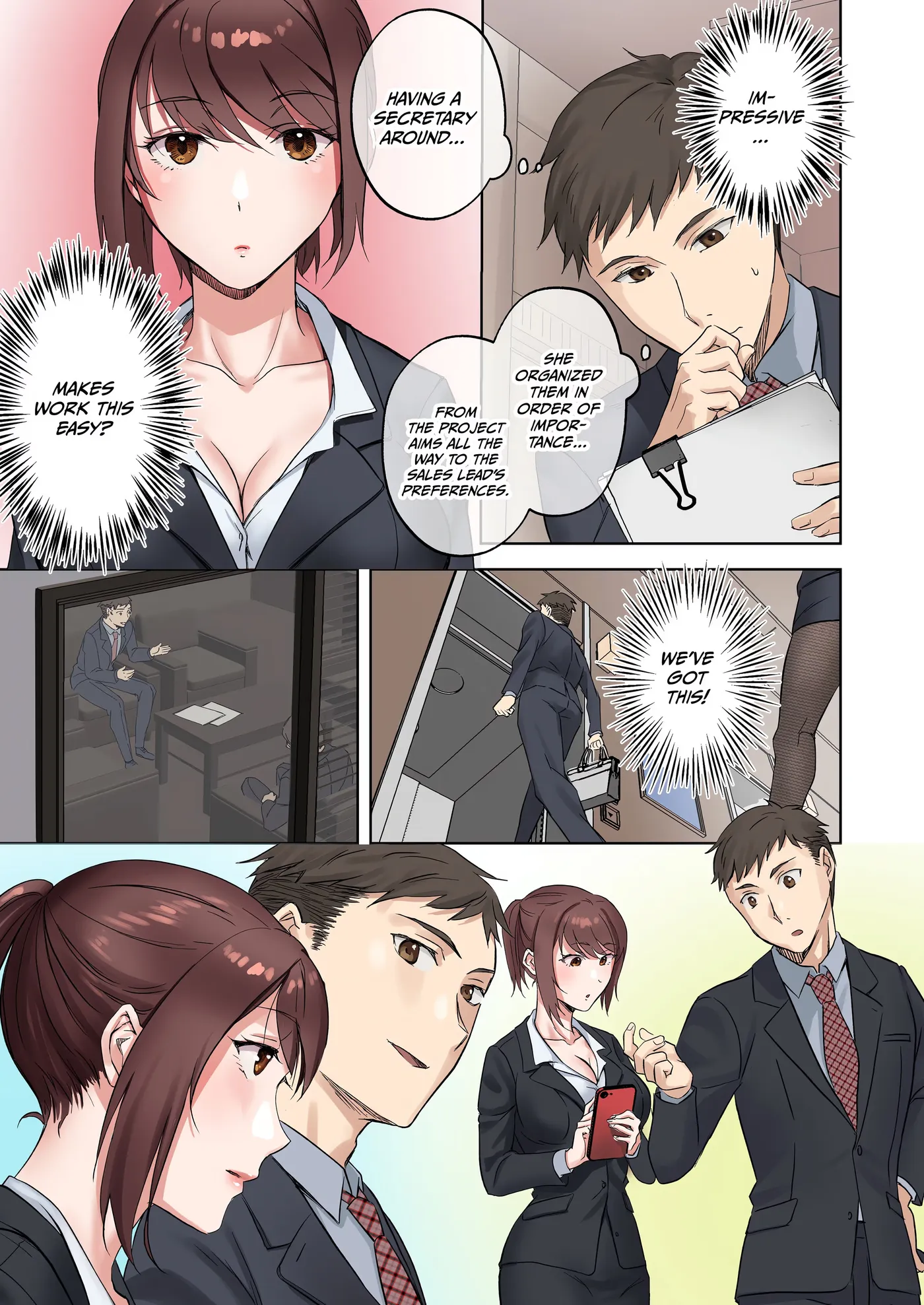 Fulfilling Secretarial Dirty Duties Chapter 1 page 6 - 