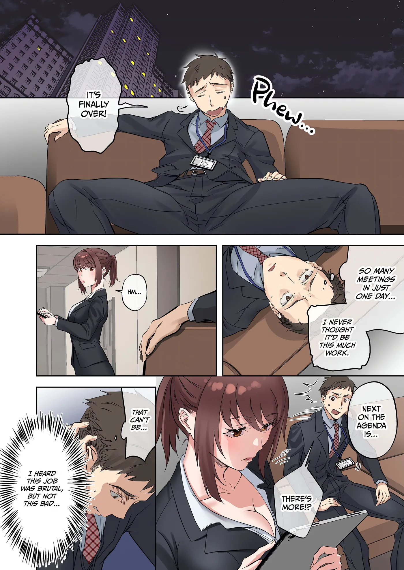 Fulfilling Secretarial Dirty Duties Chapter 1 page 7 - 