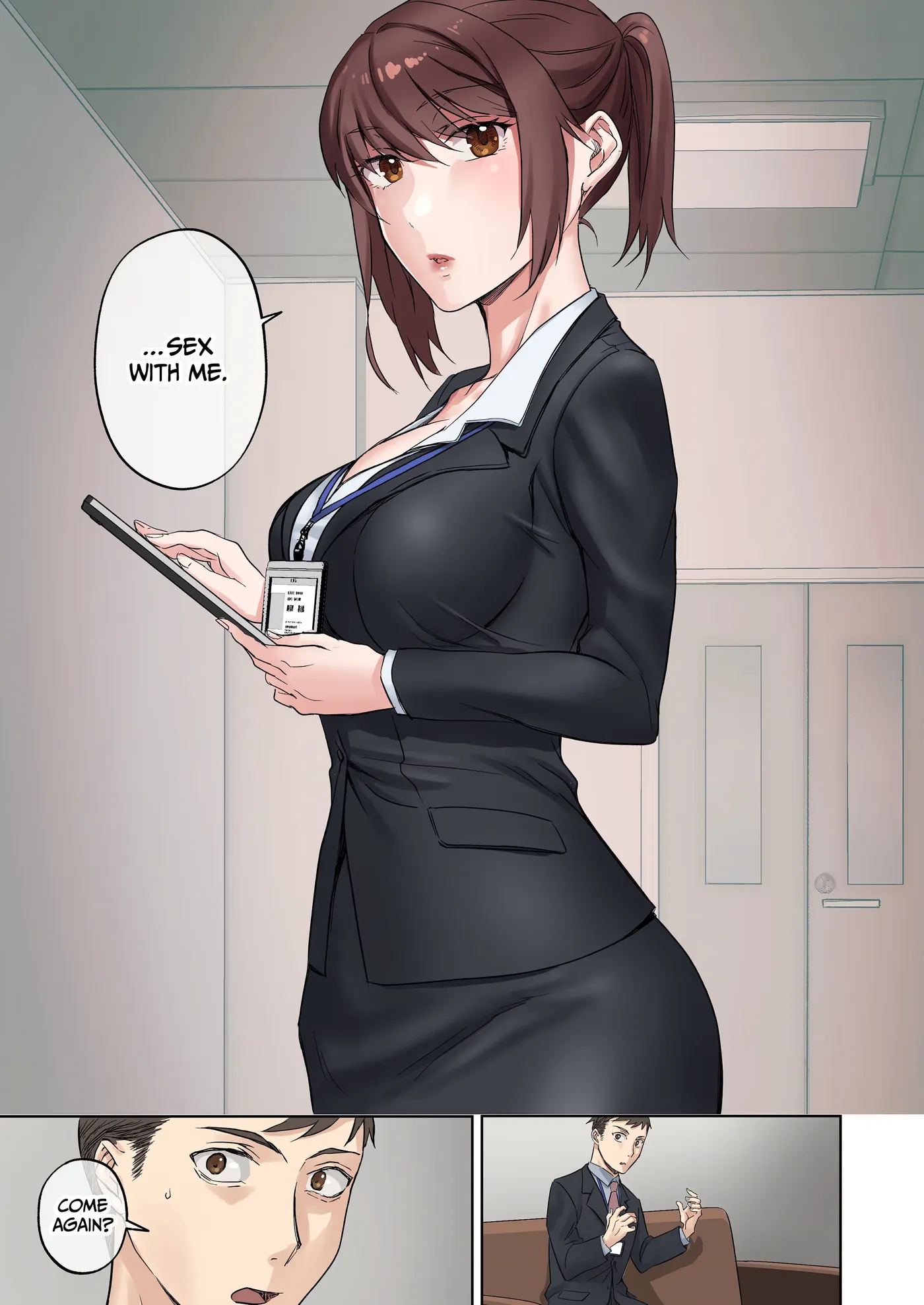 Fulfilling Secretarial Dirty Duties Chapter 1 page 8 - 