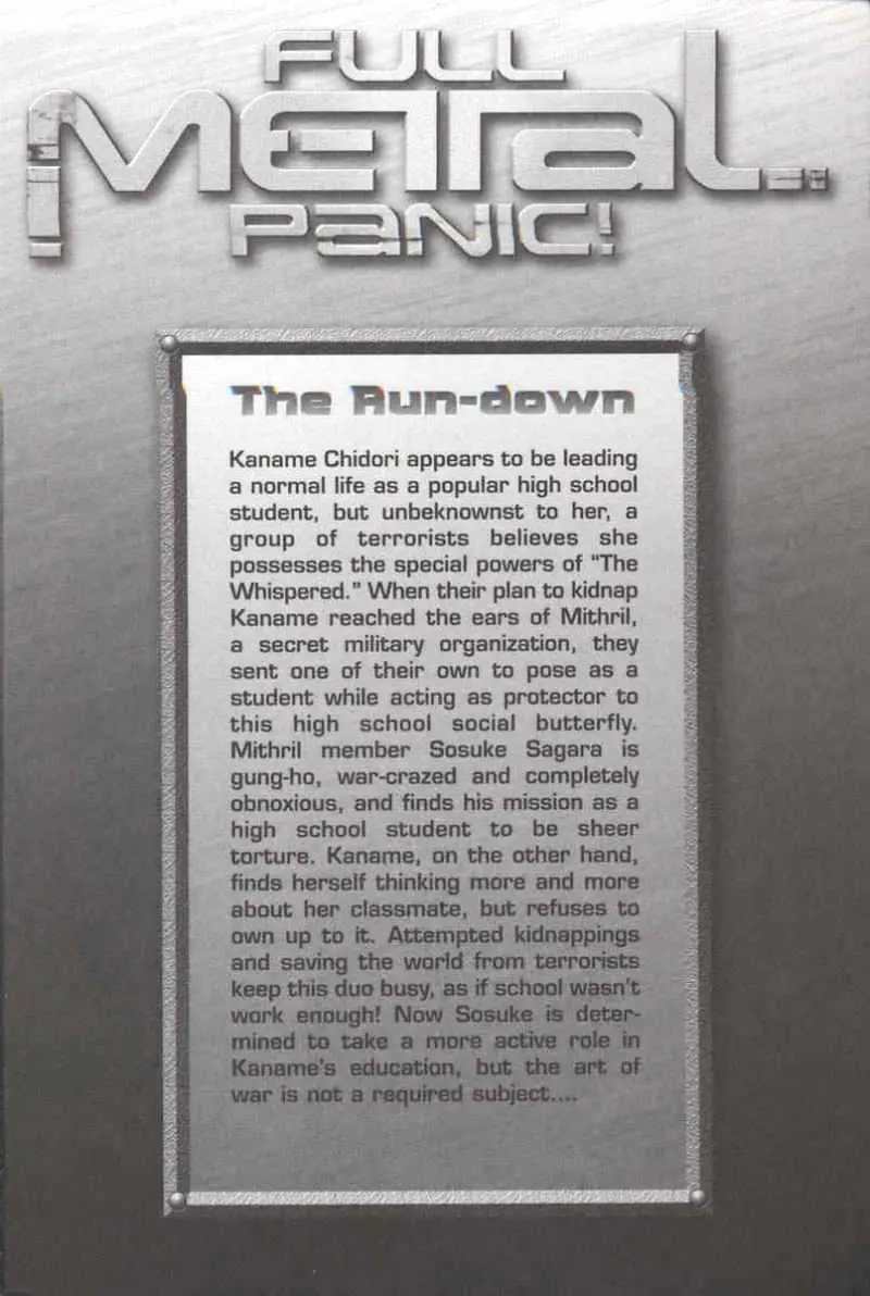 Full Metal Panic! Chapter 33 page 3 - 