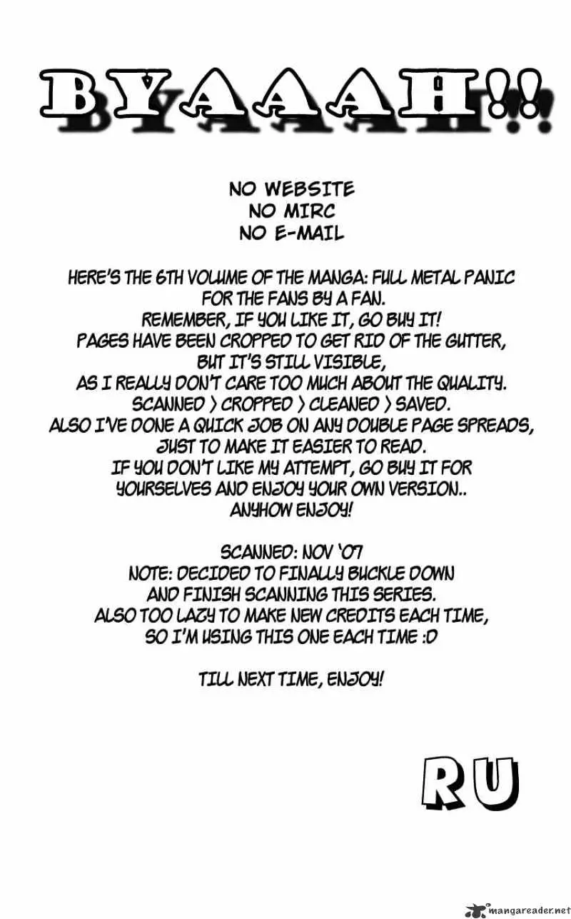 Full Metal Panic! Chapter 33 page 28 - 