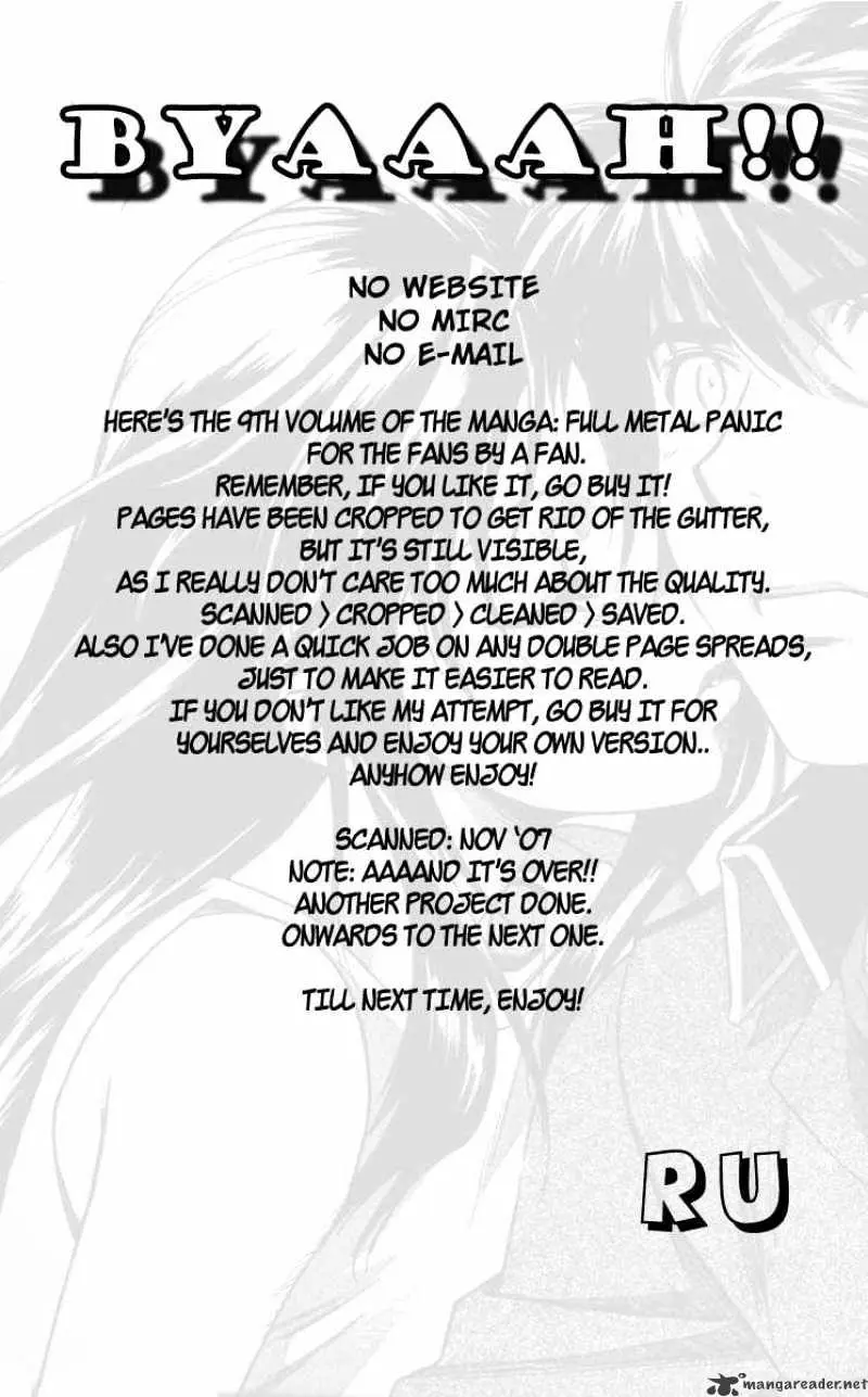Full Metal Panic! Chapter 52 page 36 - 