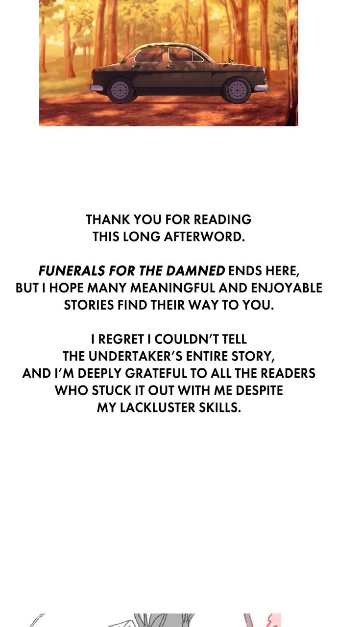 Funerals for the Damned Afterword page 45 - 