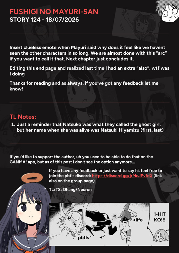 Fushigi no Mayuri-san Chapter 124 page 5 - 
