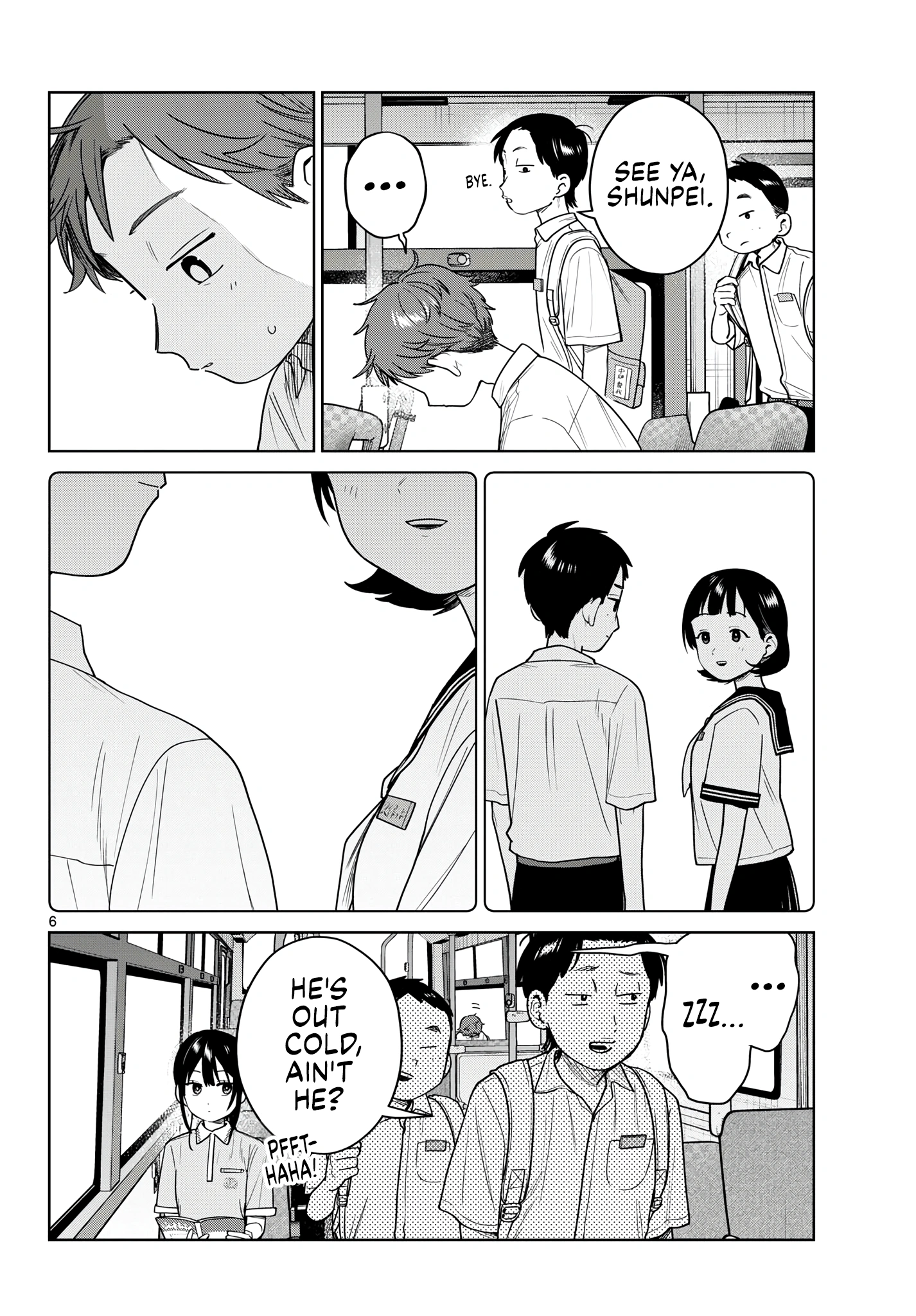 Futari Bus Chapter 39 page 6 - 