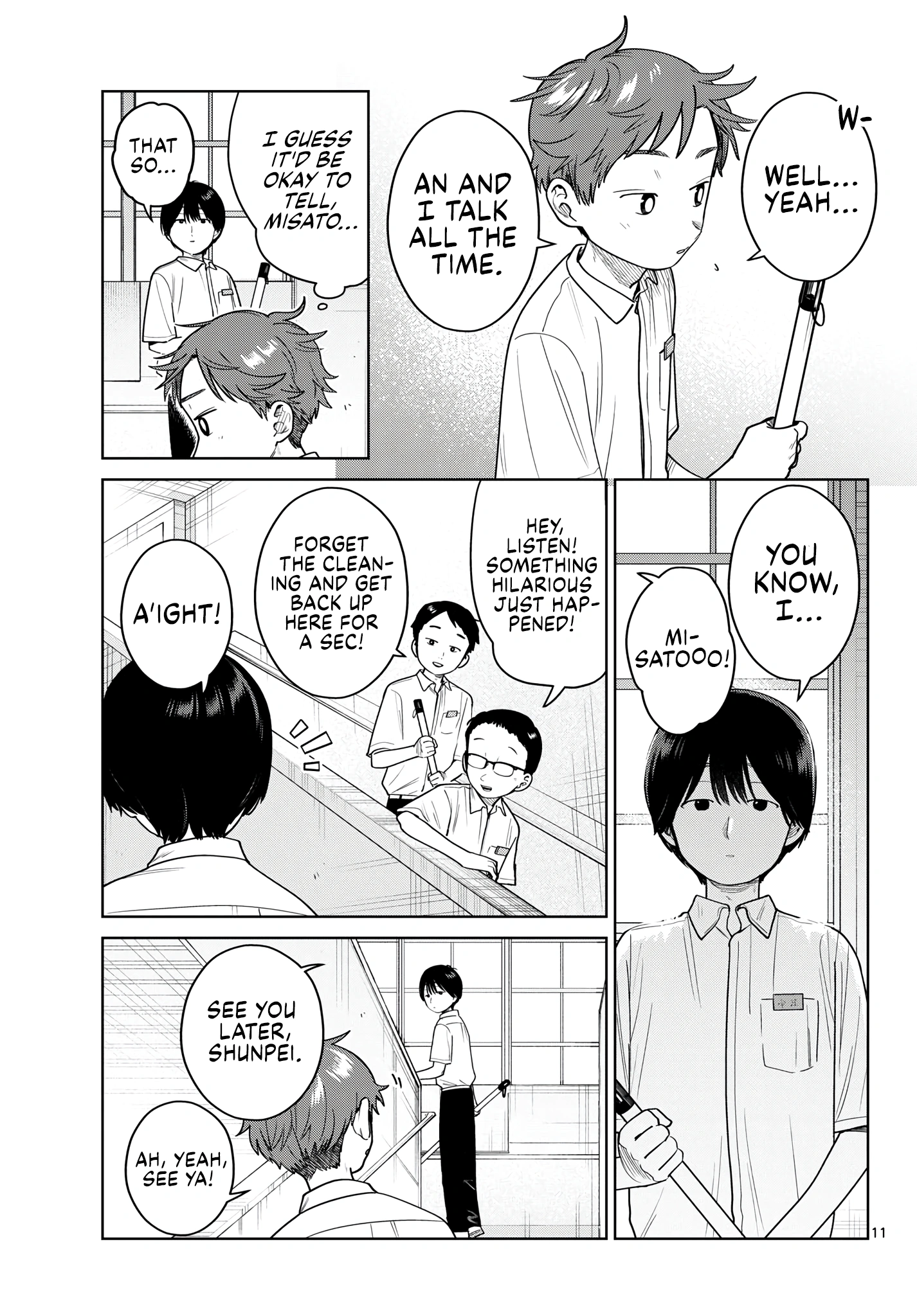 Futari Bus Chapter 40 page 11 - 