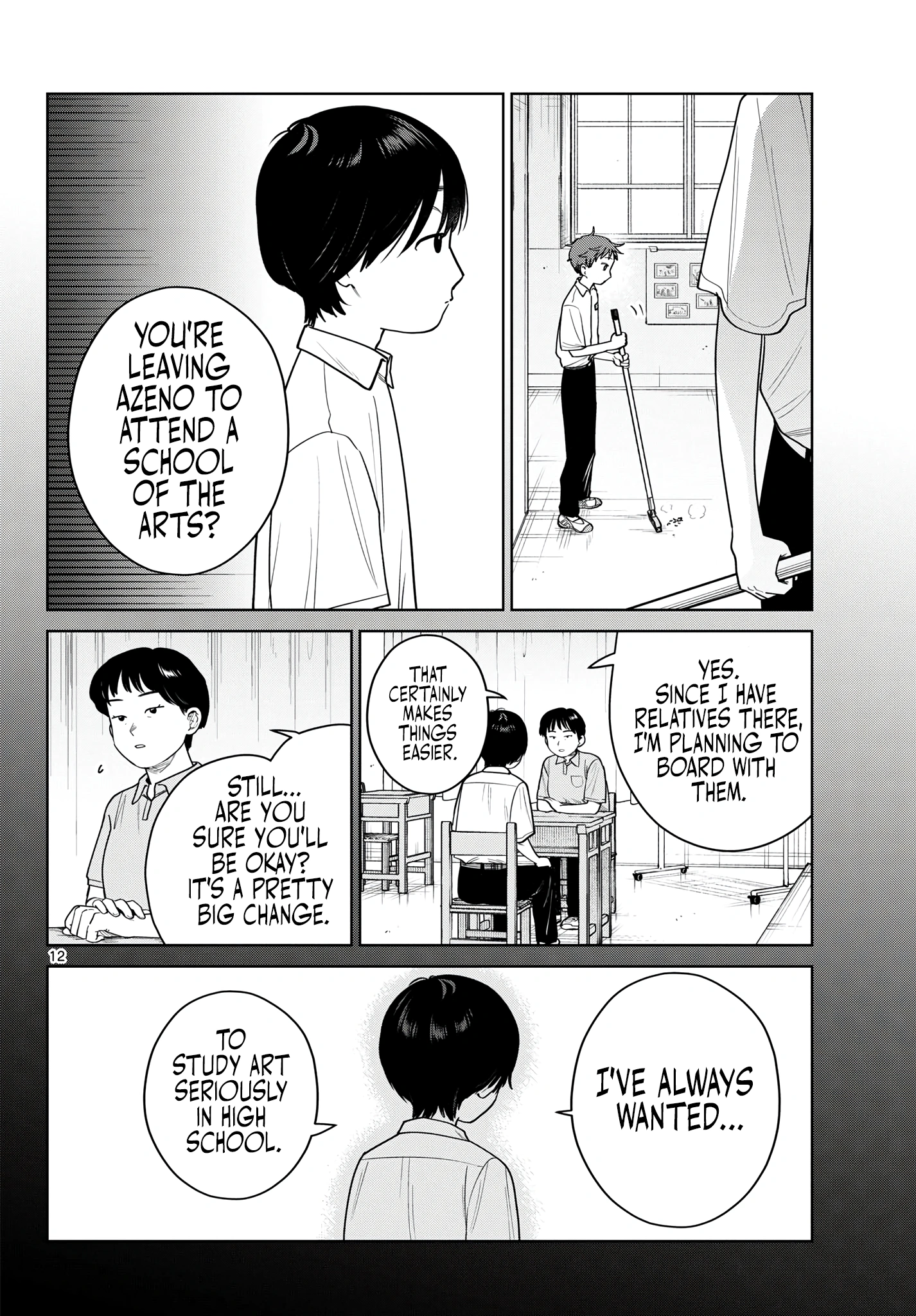 Futari Bus Chapter 40 page 12 - 