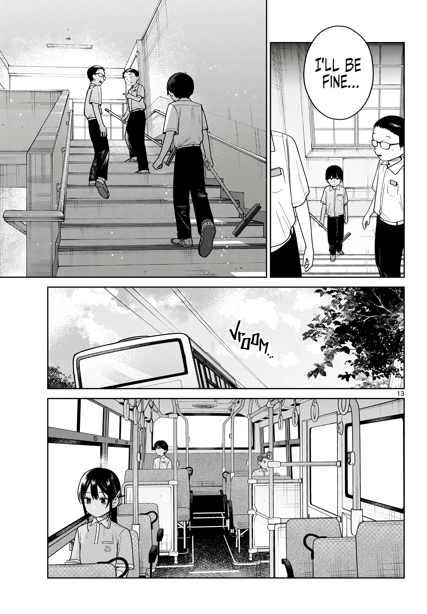 Futari Bus Chapter 40 page 13 - 