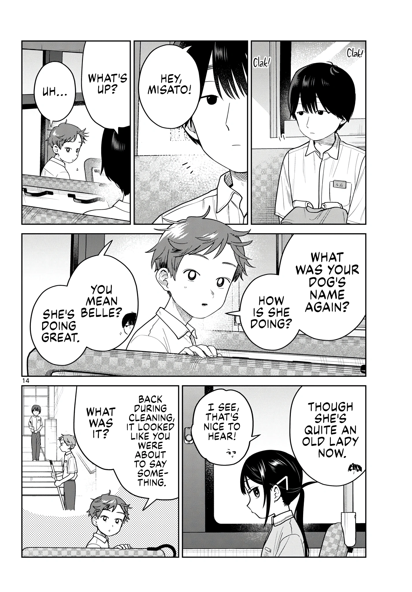 Futari Bus Chapter 40 page 14 - 