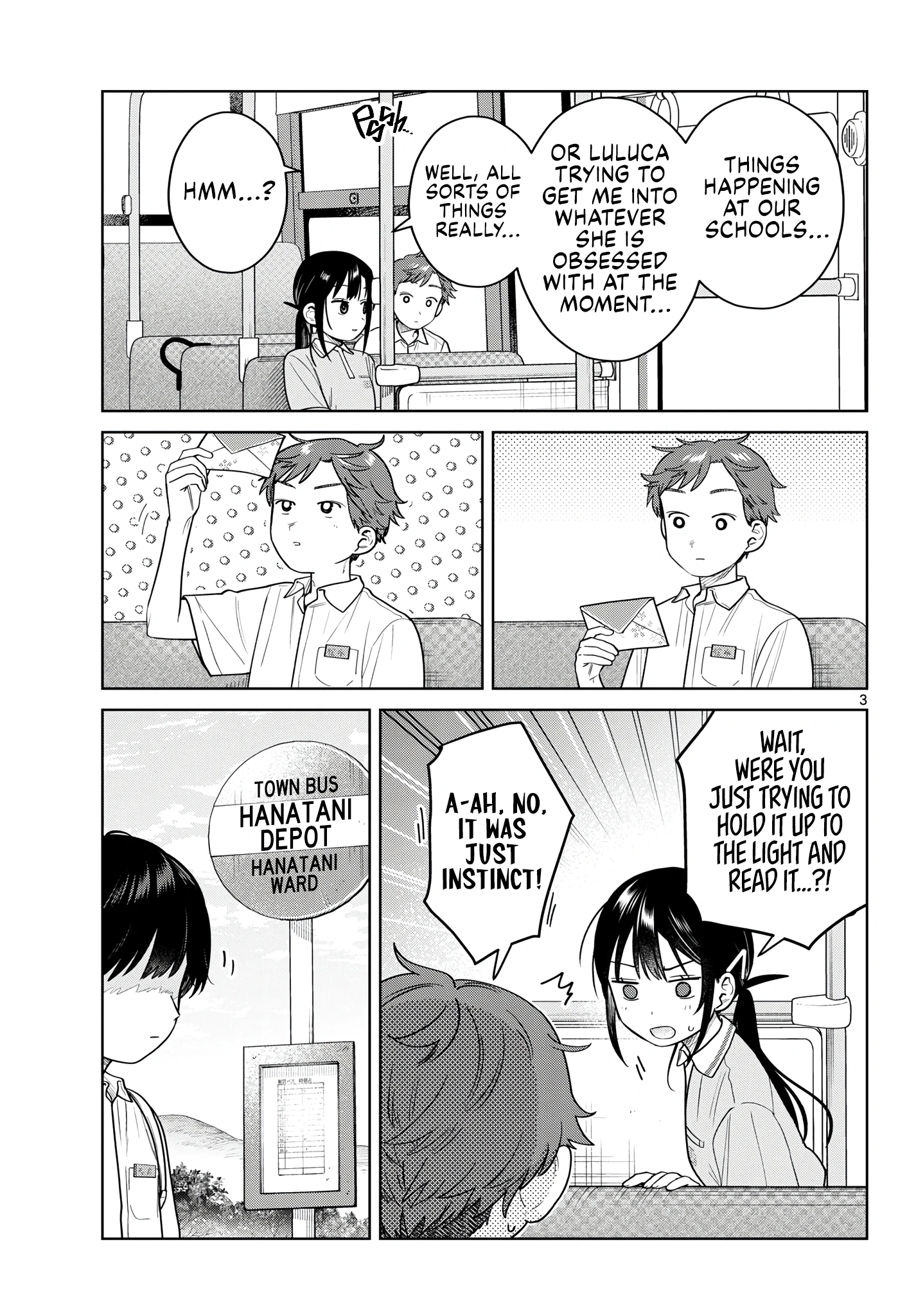 Futari Bus Chapter 40 page 3 - 