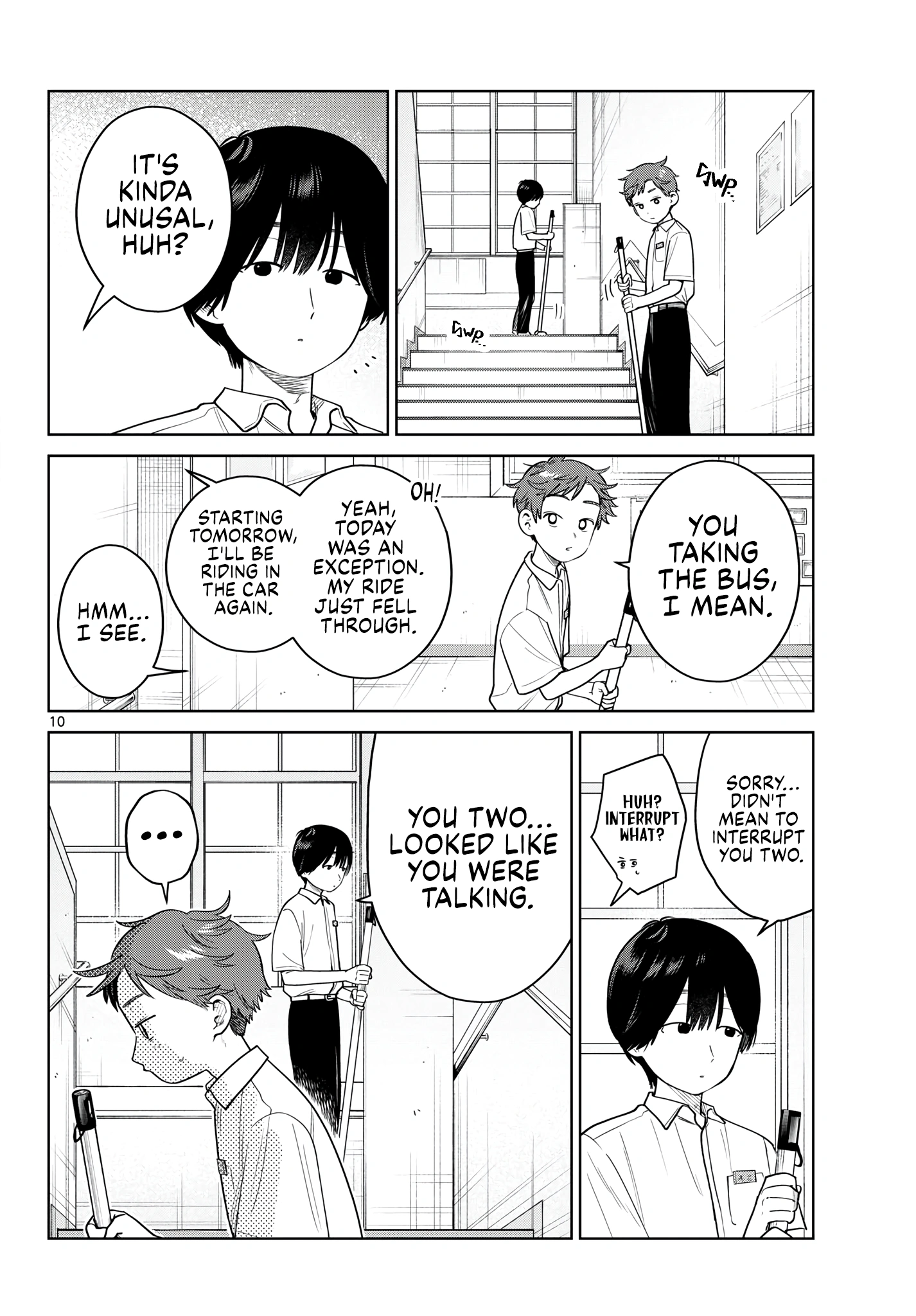 Futari Bus Chapter 40 page 10 - 