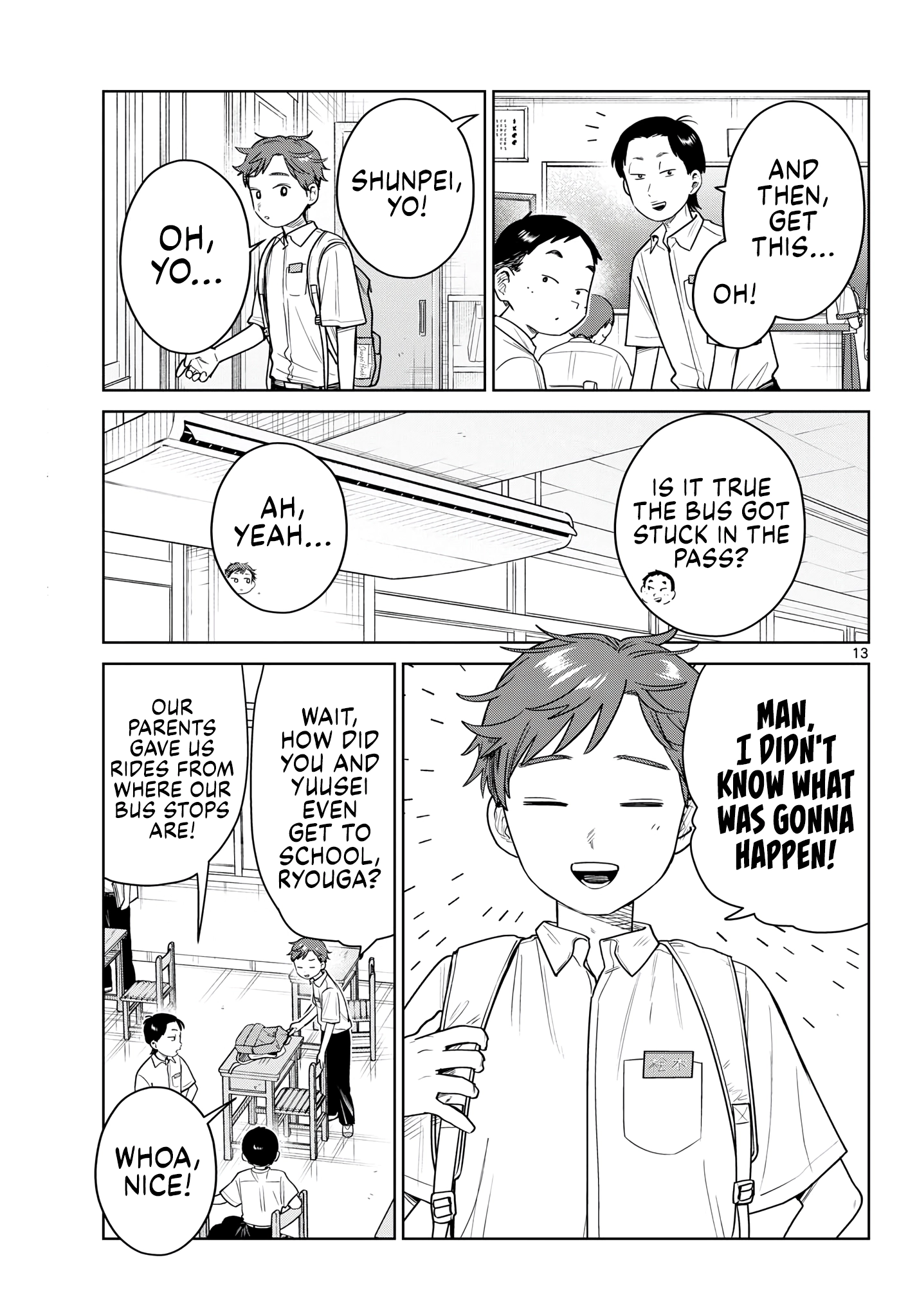Futari Bus Chapter 42 page 13 - 