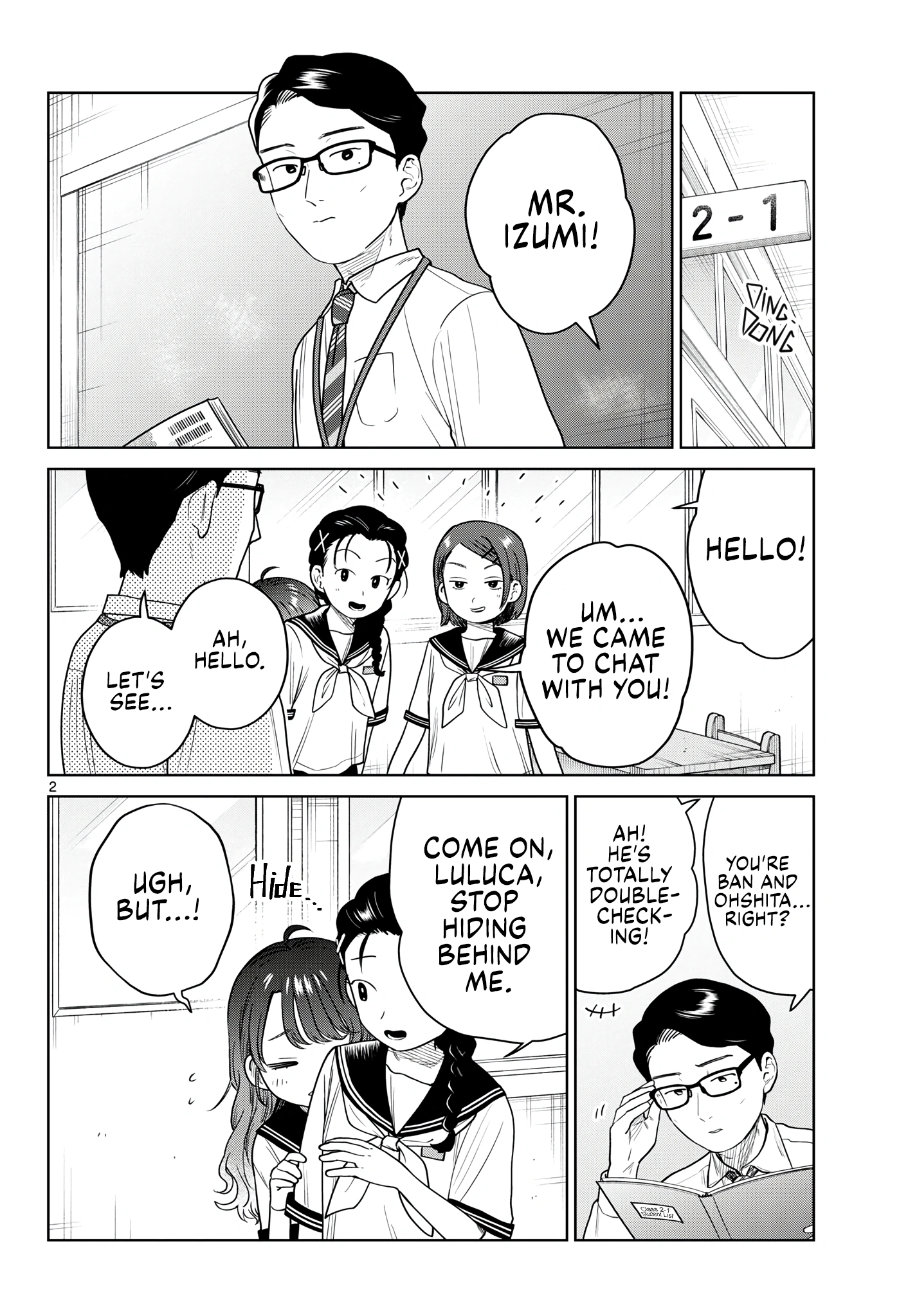Futari Bus Chapter 43 page 2 - 