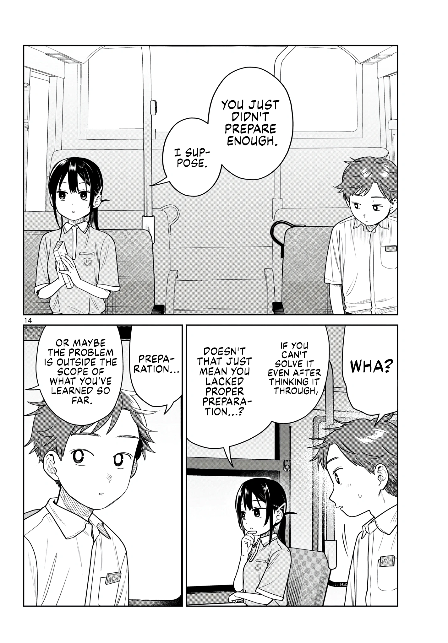 Futari Bus Chapter 43 page 14 - 