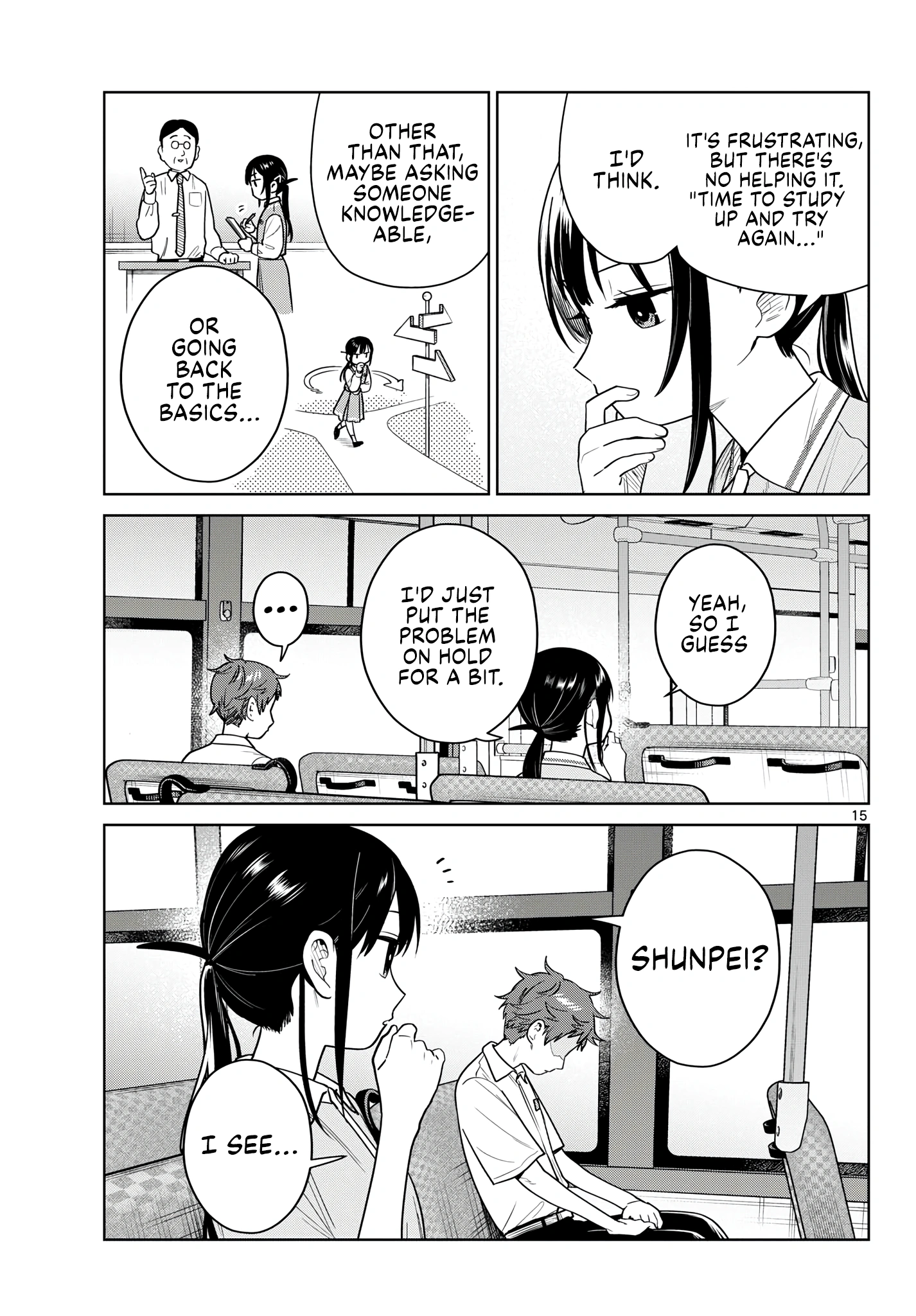 Futari Bus Chapter 43 page 15 - 
