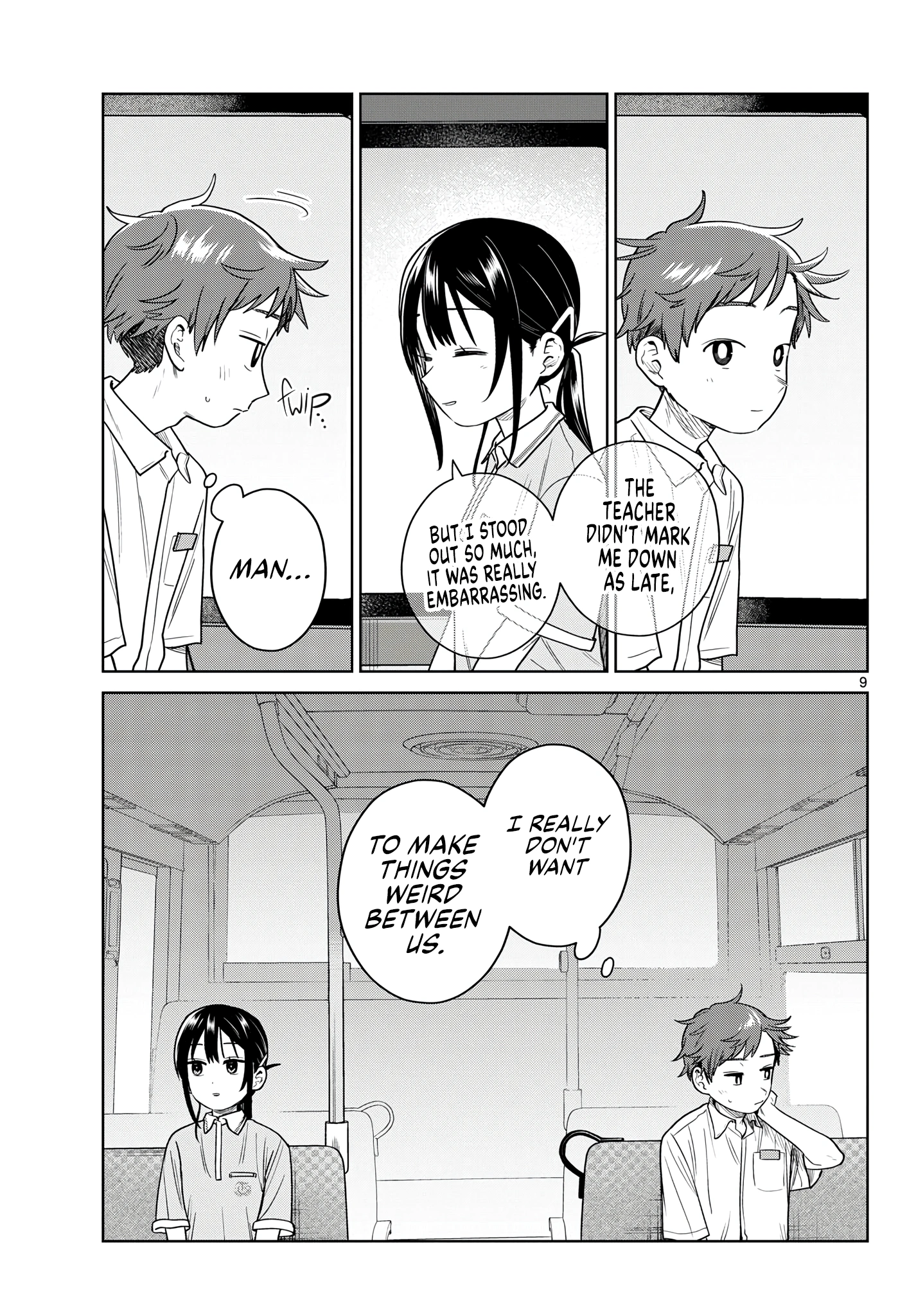 Futari Bus Chapter 43 page 9 - 