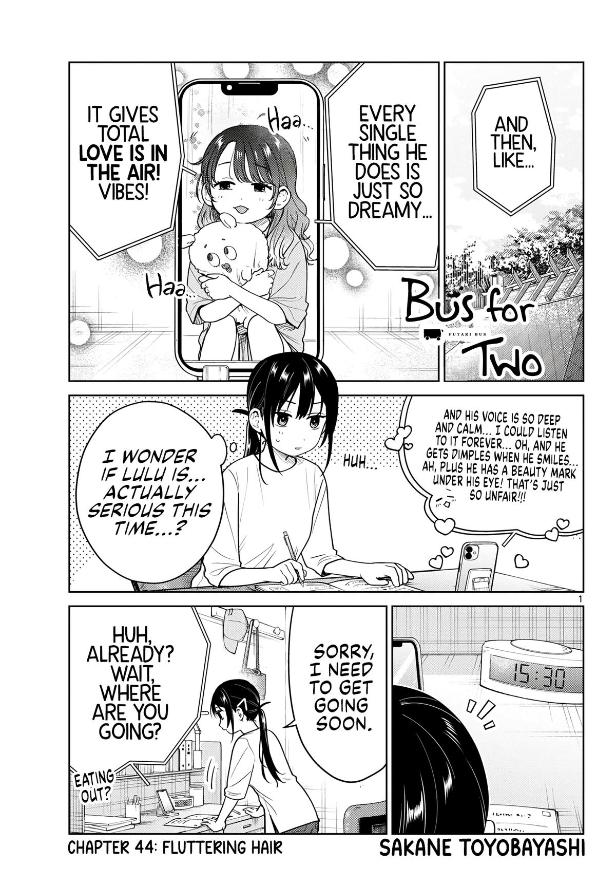 Futari Bus Chapter 44 page 1 - 