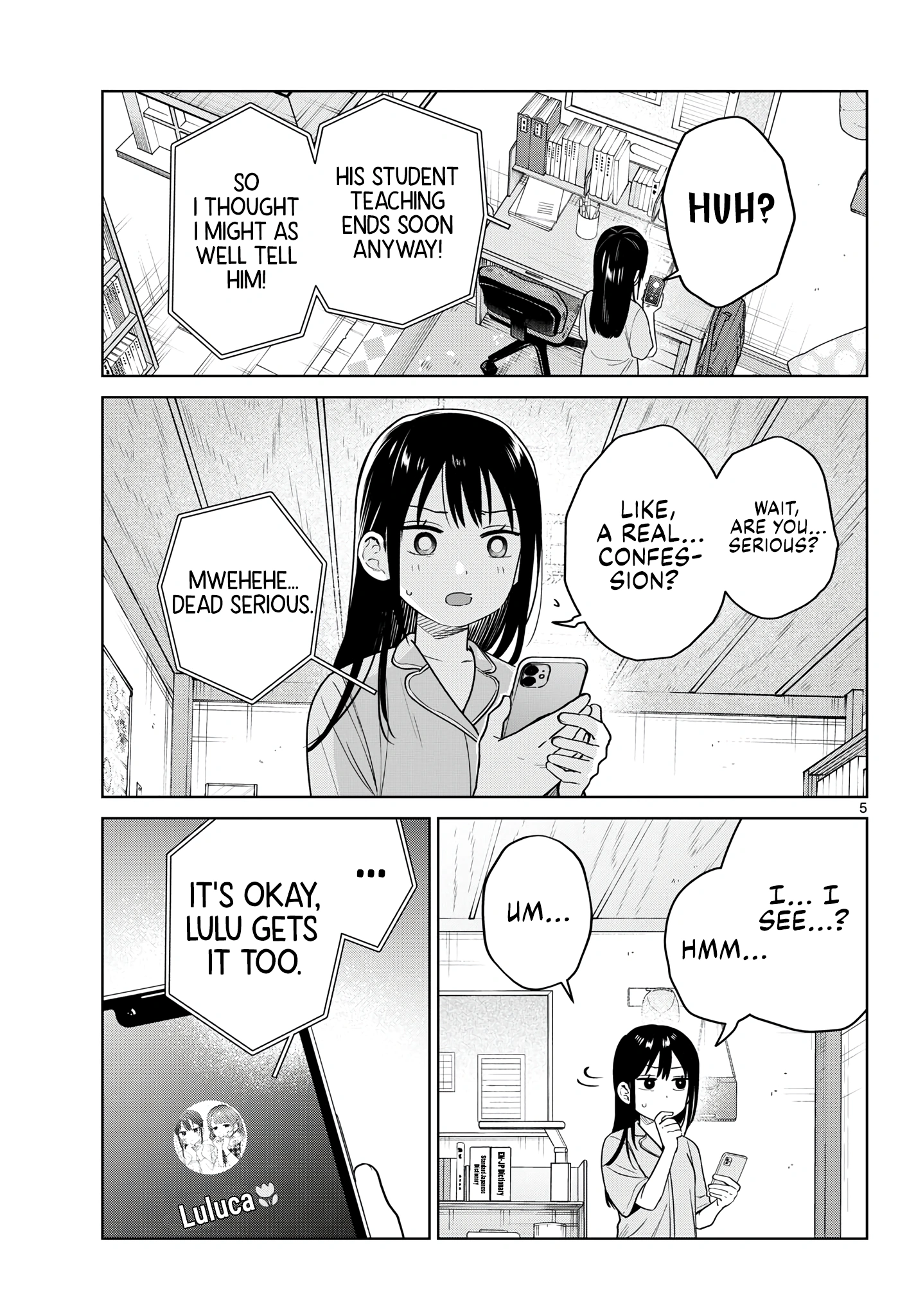 Futari Bus Chapter 46 page 5 - 