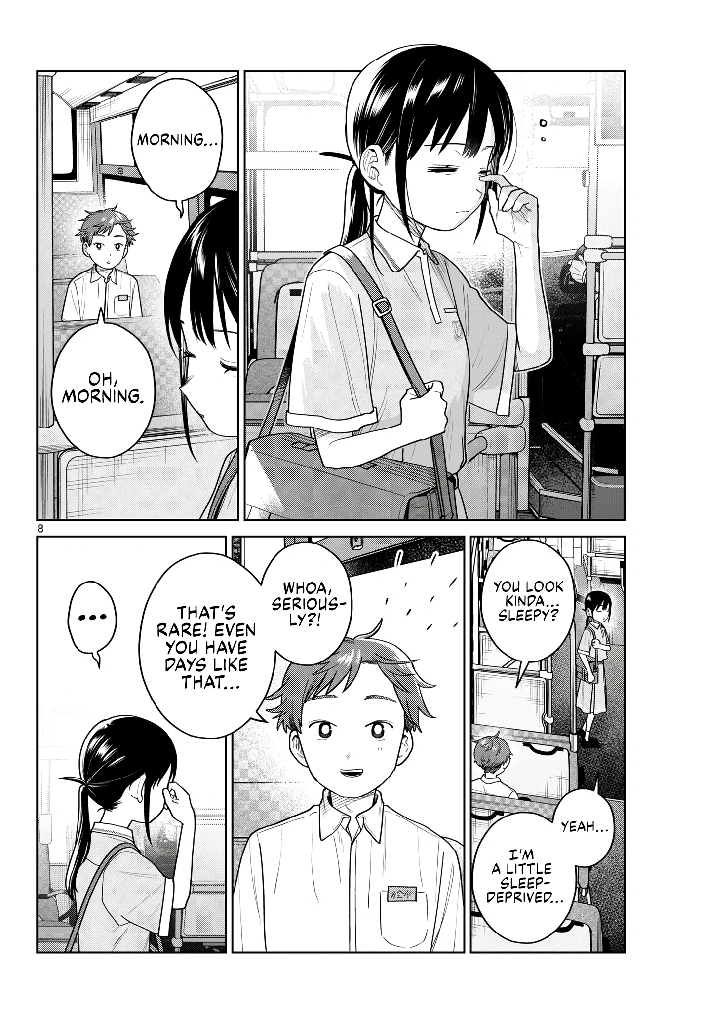 Futari Bus Chapter 46 page 8 - 