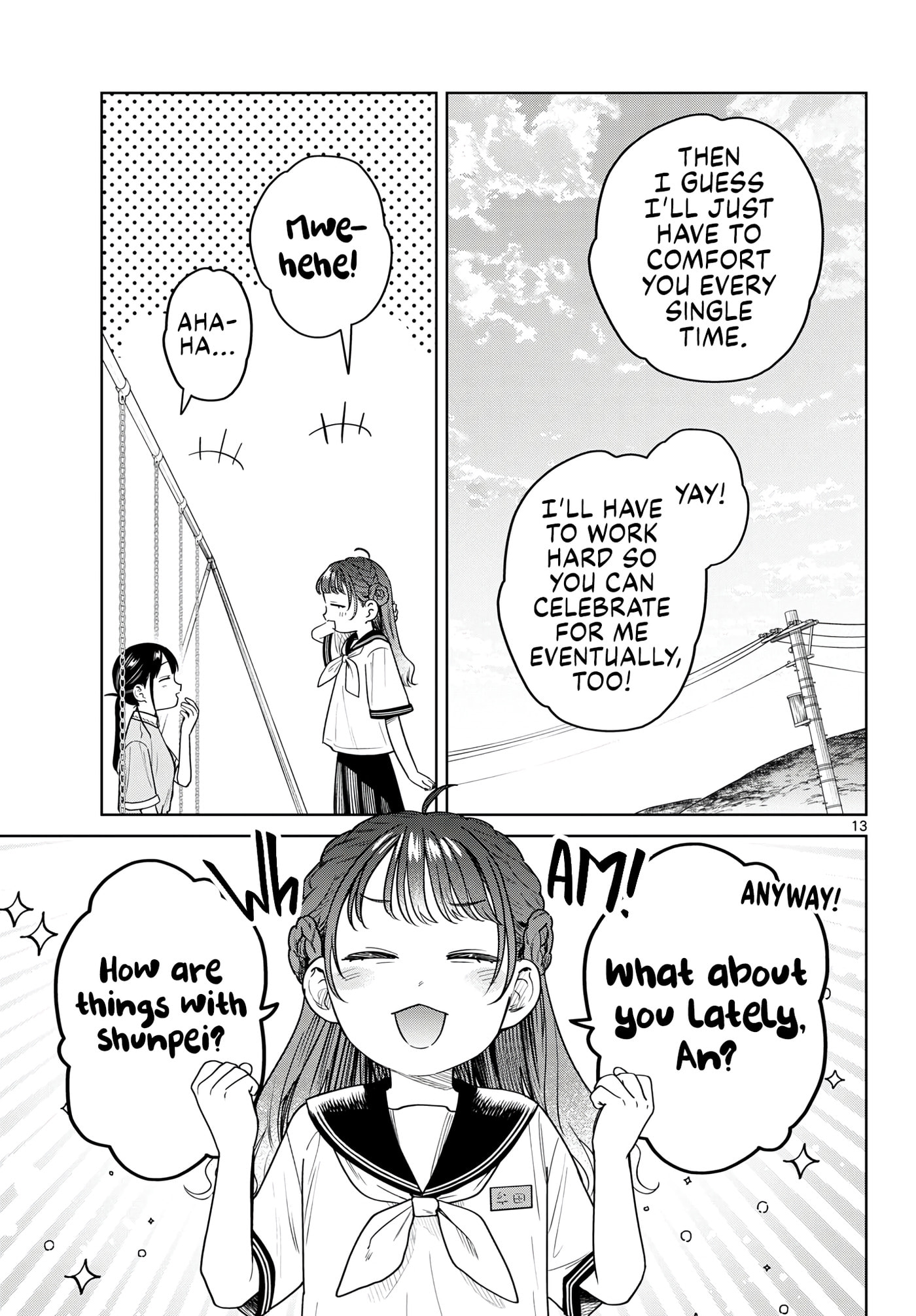 Futari Bus Chapter 47 page 13 - 