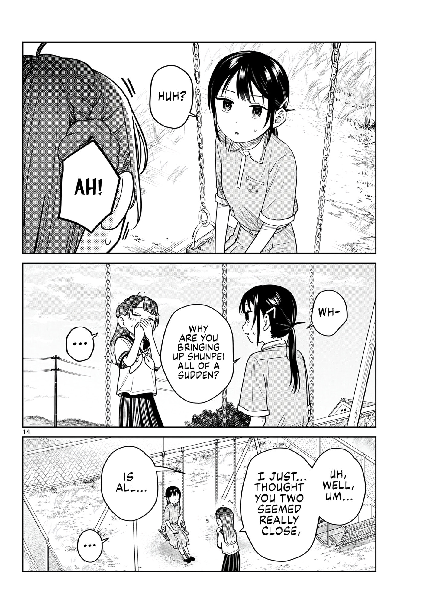 Futari Bus Chapter 47 page 14 - 