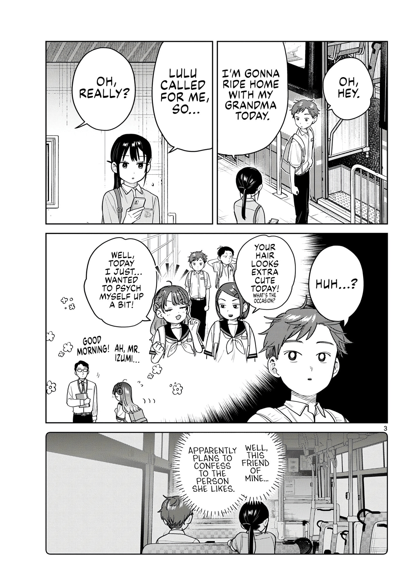 Futari Bus Chapter 47 page 3 - 