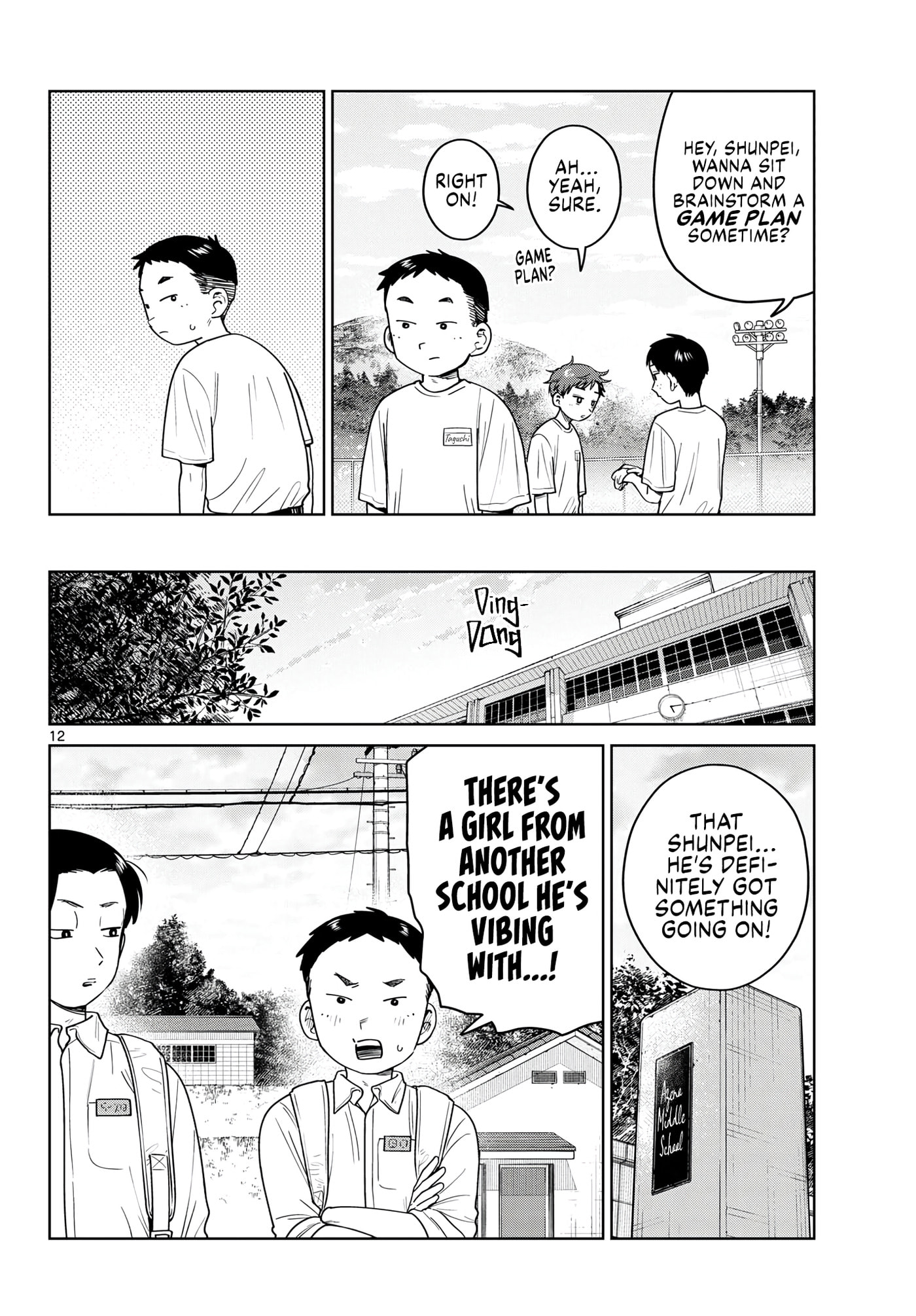 Futari Bus Chapter 50 page 12 - 