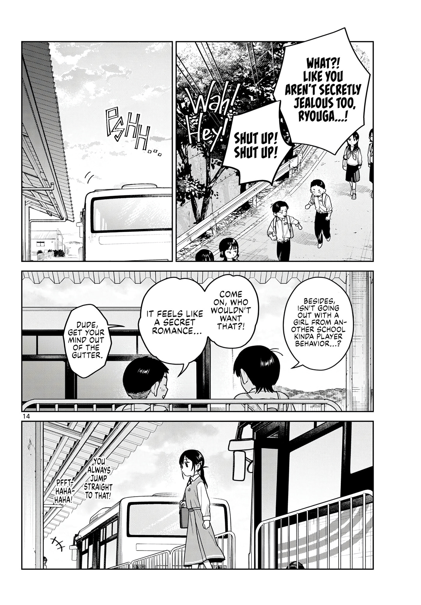 Futari Bus Chapter 50 page 14 - 
