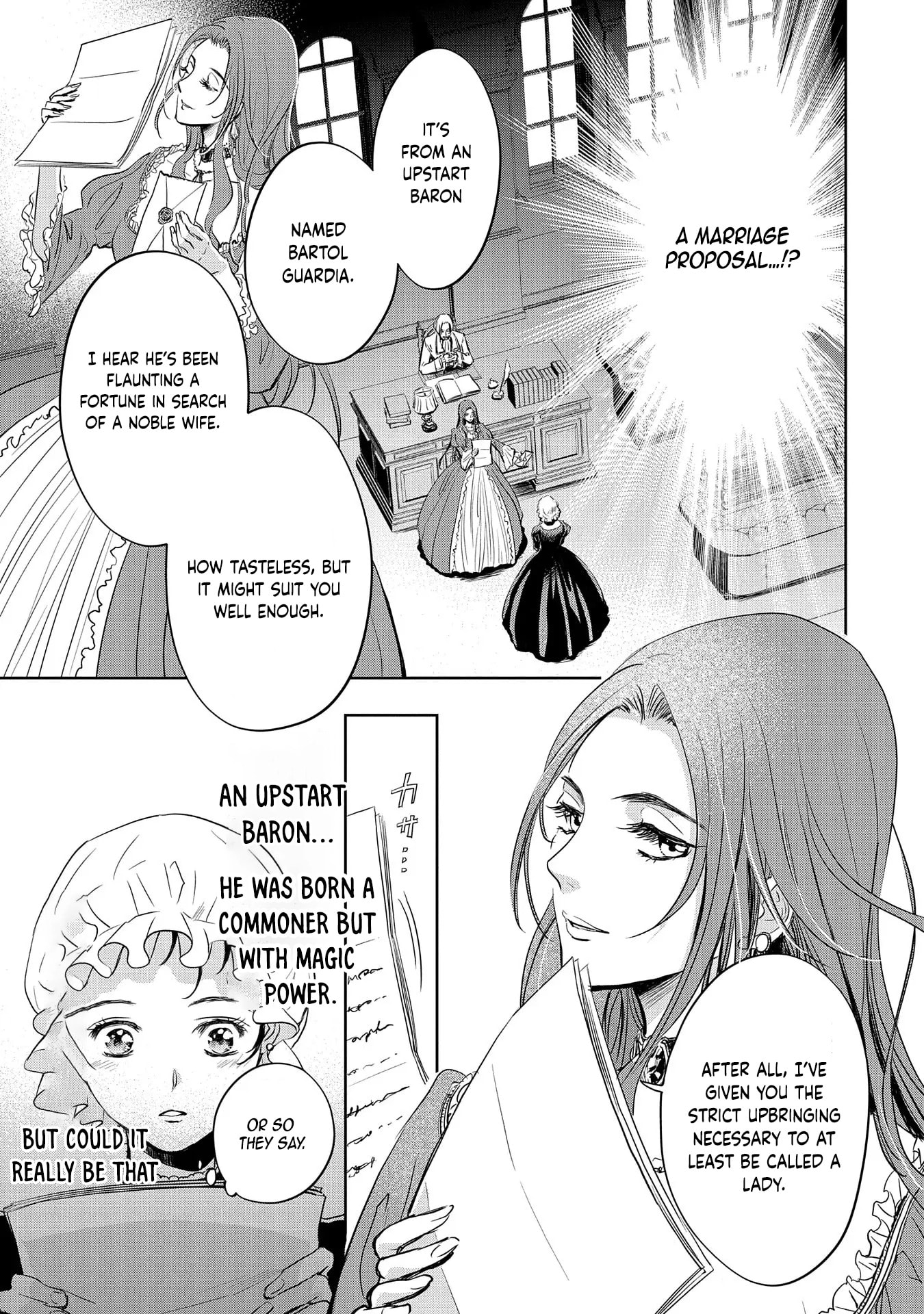 Futei no Ko wa Chichi ni Urareta Totsugi-Saki no Nariagari Danshaku ni Shinka wo Miidasareru Chapter 1 page 8 - 